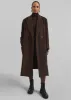 Melcombe Coat - Brown sold by Frankie Shop