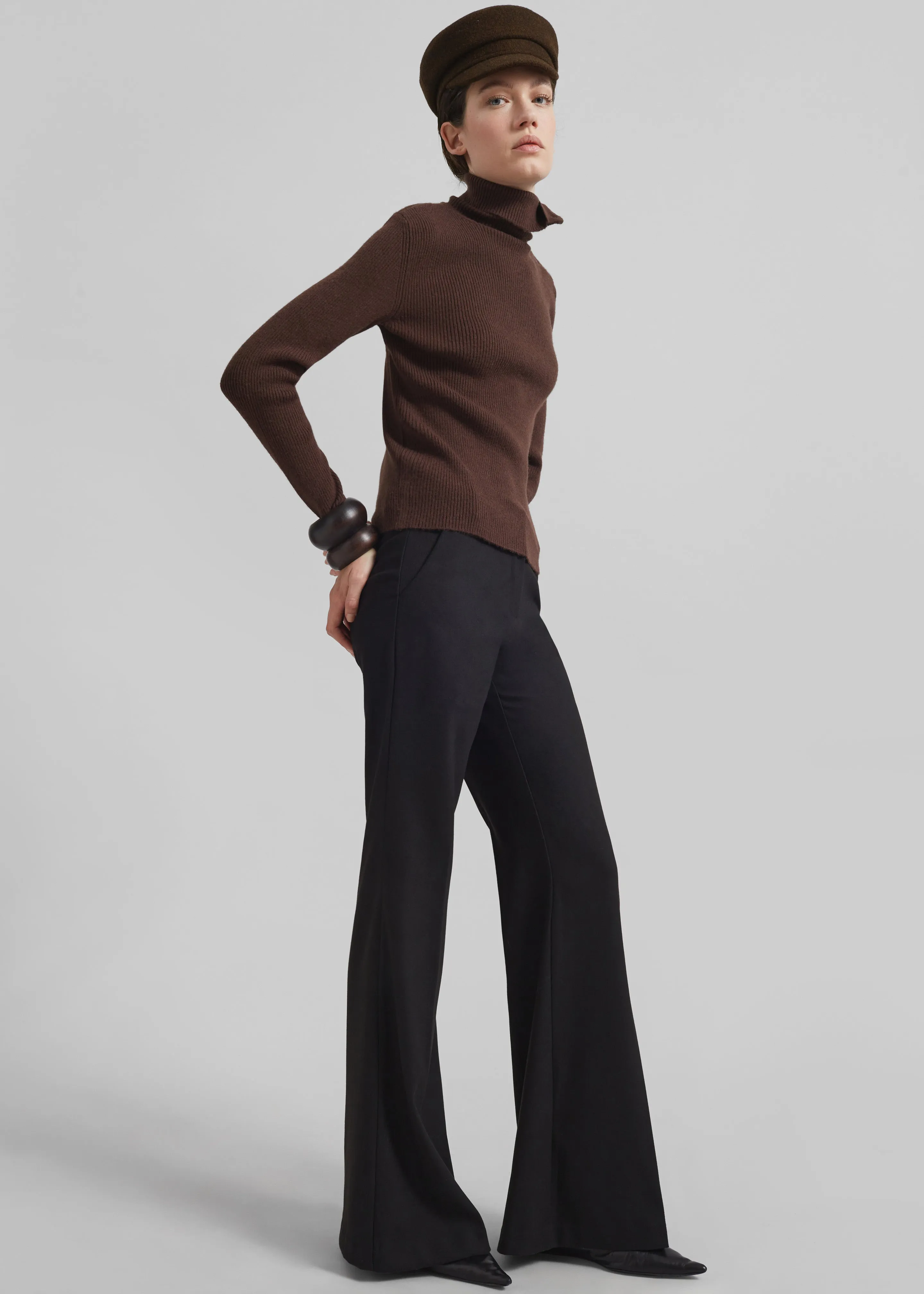 Kinsale Bootcut Pants - Black sold by Frankie Shop product image thumbnail 4