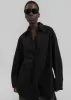 Kent Button Up Shirt - Black sold by Frankie Shop