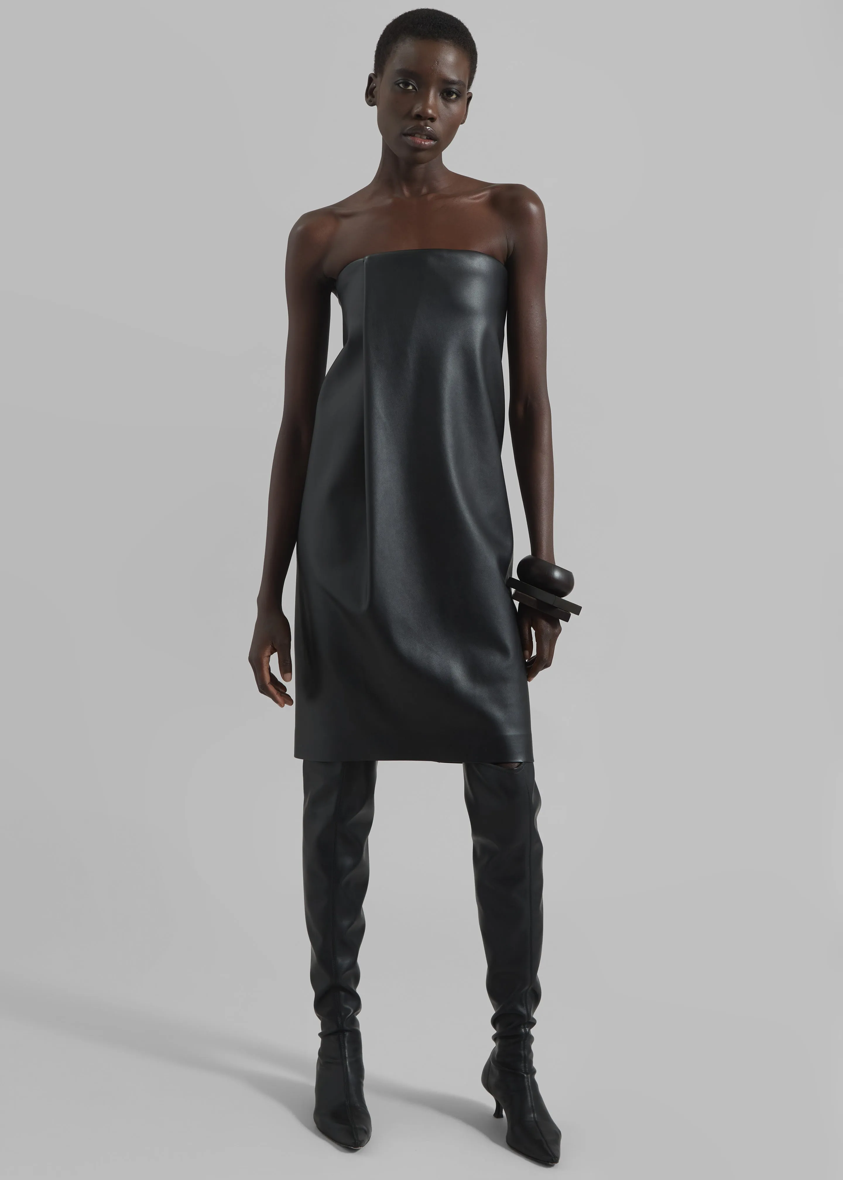 Sportmax Locarno Jersey Dress - Black sold by Frankie Shop