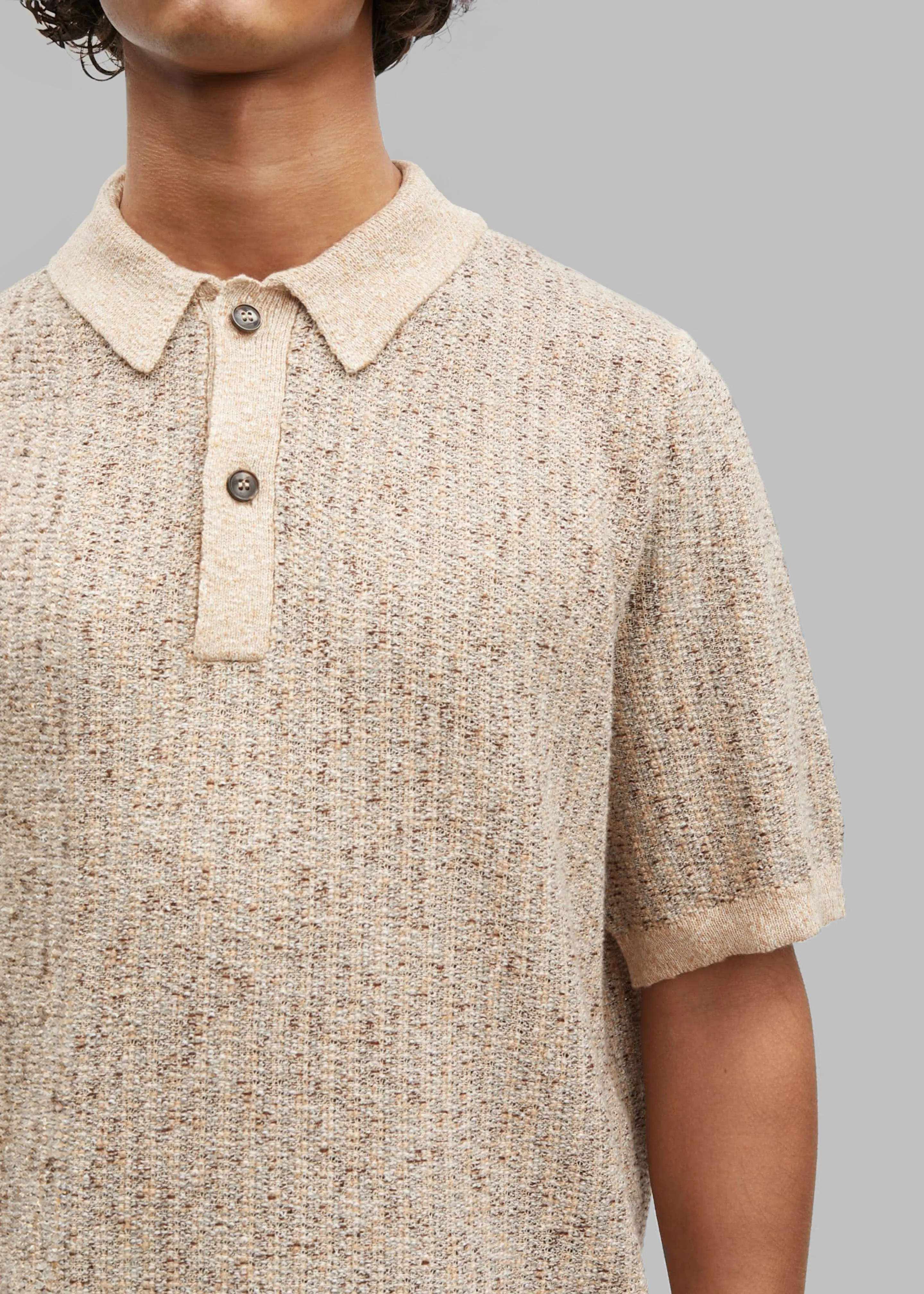 Samsøe Samsøe Sarsene Polo - Seneca Rock Melange sold by Frankie Shop product image thumbnail 2