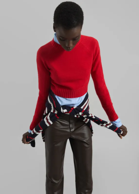 Sportmax Fragola Jumper - Red sold by Frankie Shop