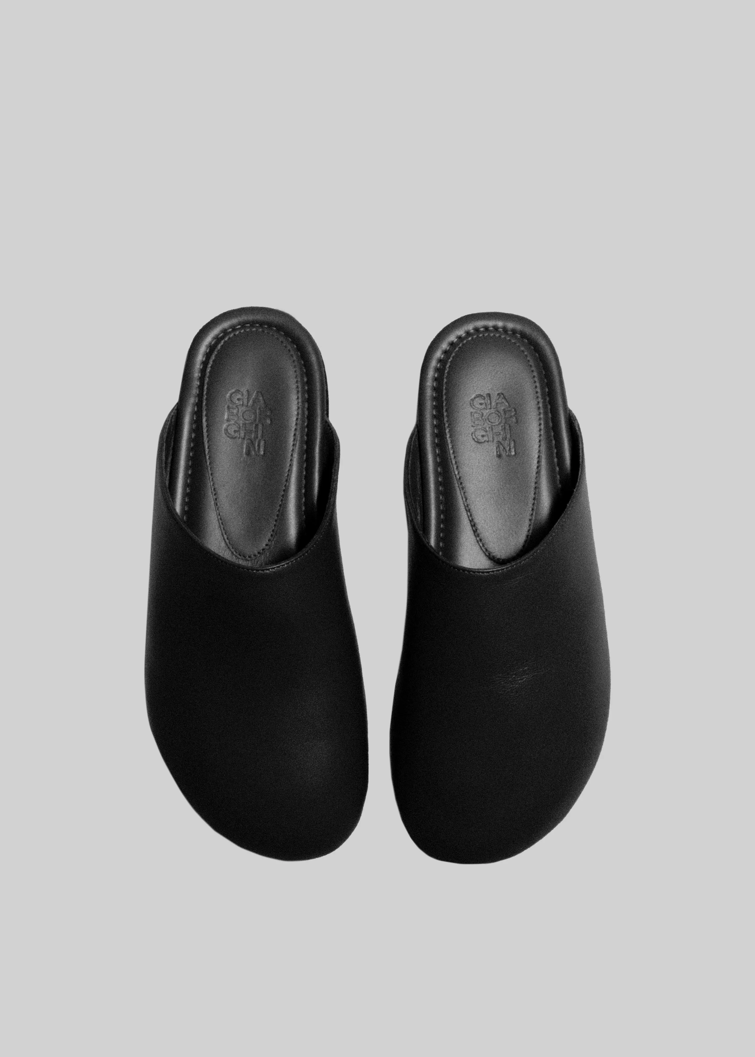 Giaborghini June Mules - Black sold by Frankie Shop
