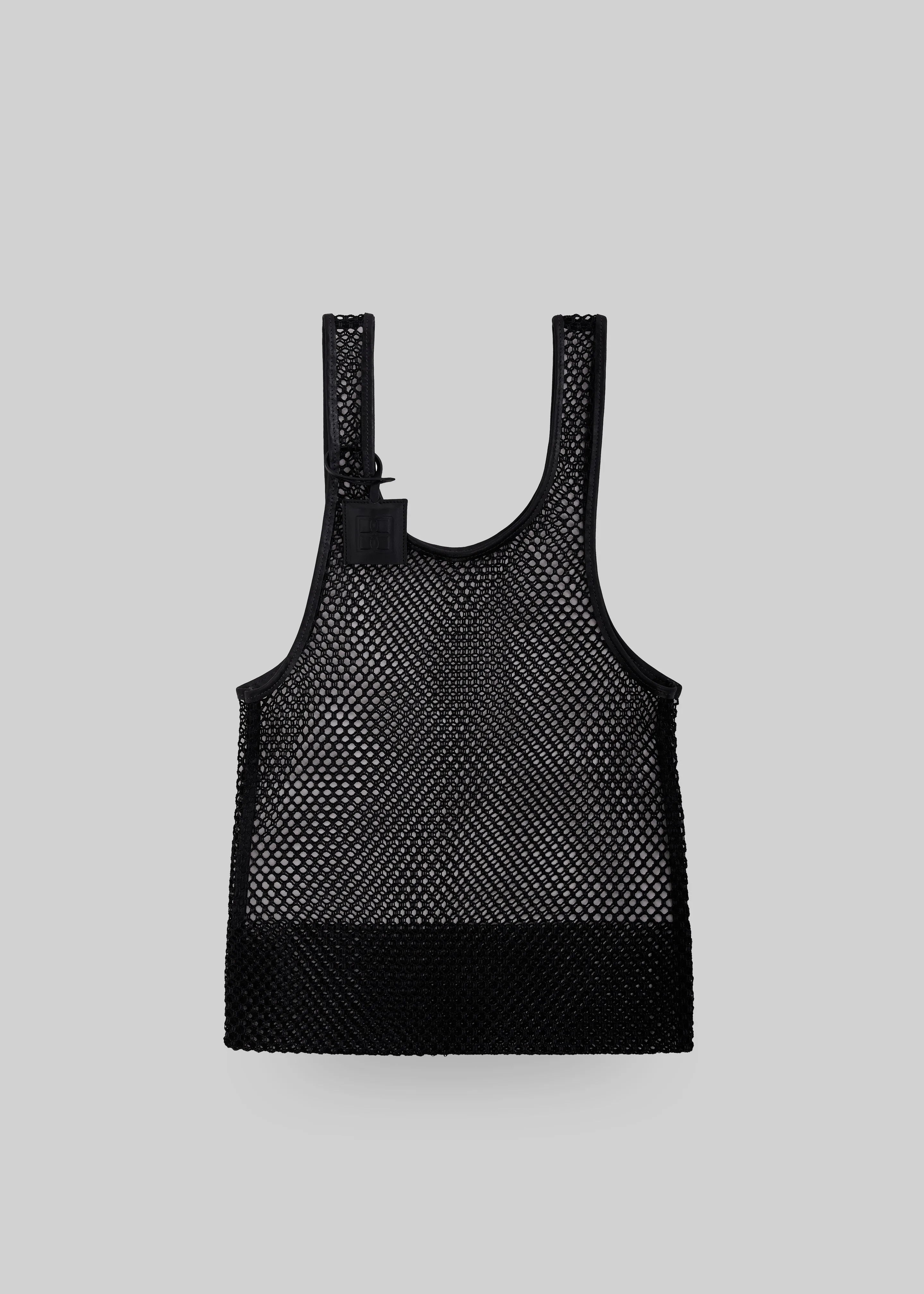 Bevza Honeycomb Tank Tote - Black sold by Frankie Shop