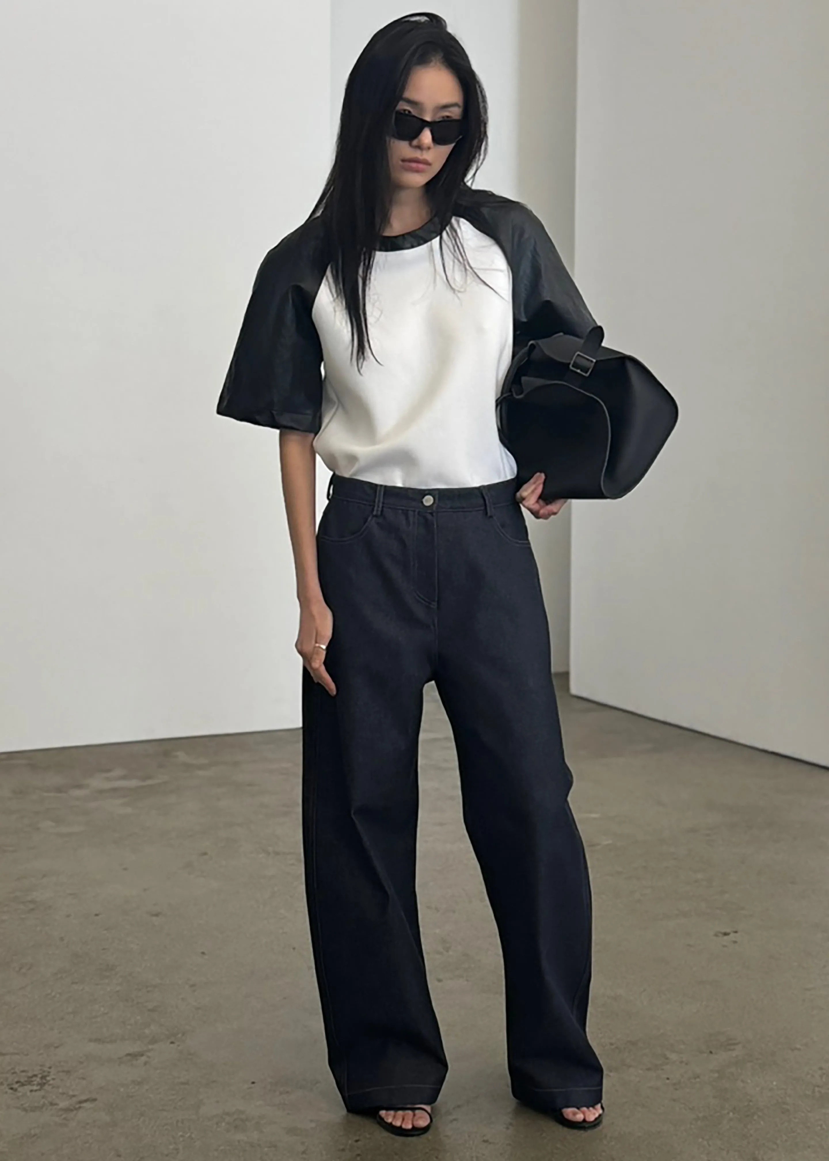 Kessel Denim Pants - Dark Wash sold by Frankie Shop