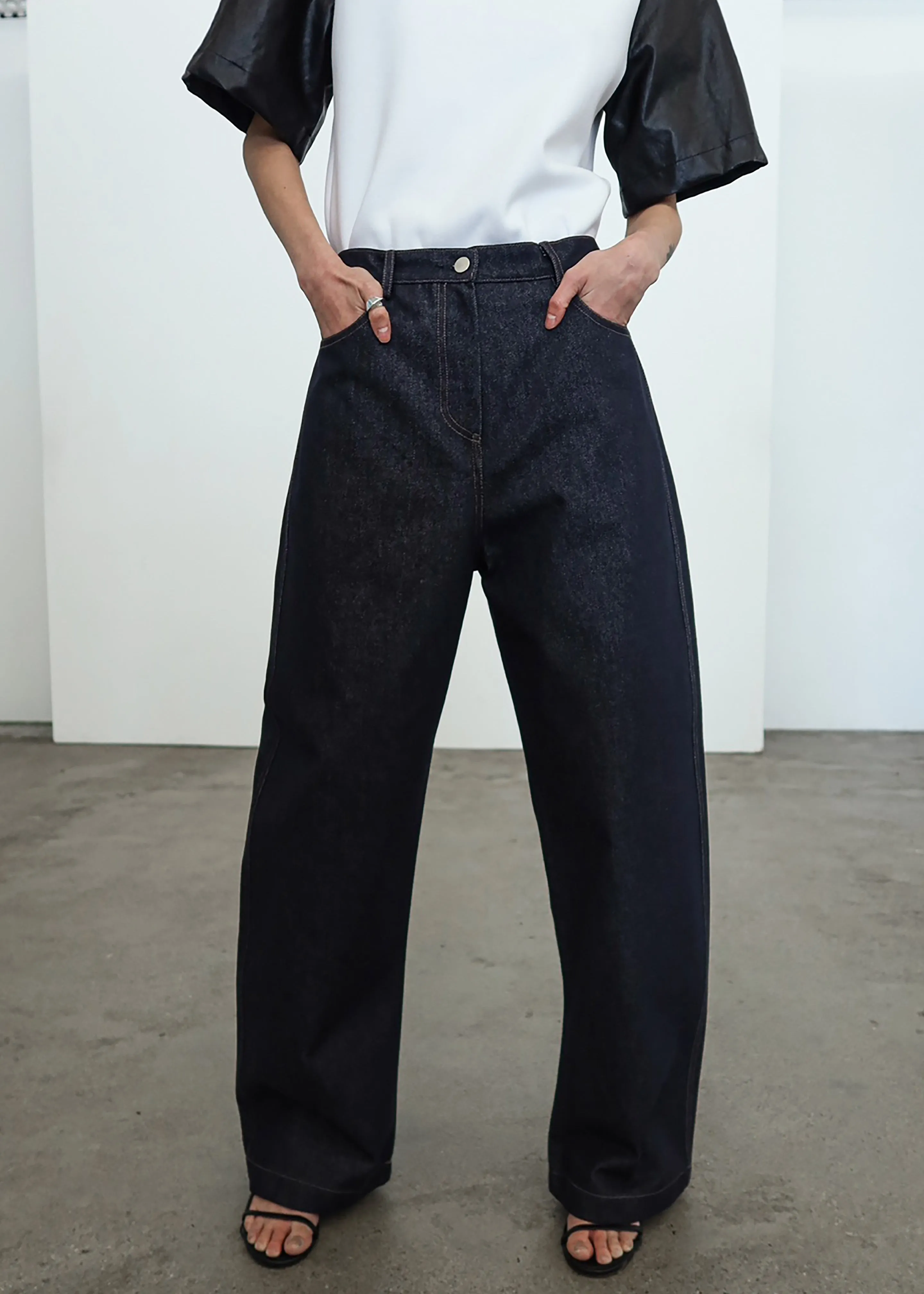 Kessel Denim Pants - Dark Wash sold by Frankie Shop product image thumbnail 2