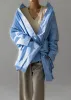 Birkholm Double Sleeve Tie Shirt - Blue sold by Frankie Shop