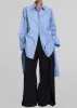 Birkholm Double Sleeve Tie Shirt - Blue sold by Frankie Shop