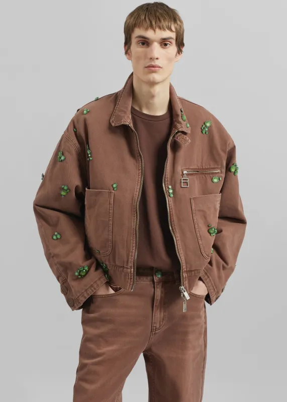 Pieces Uniques La Veste Jade - Brown sold by Frankie Shop