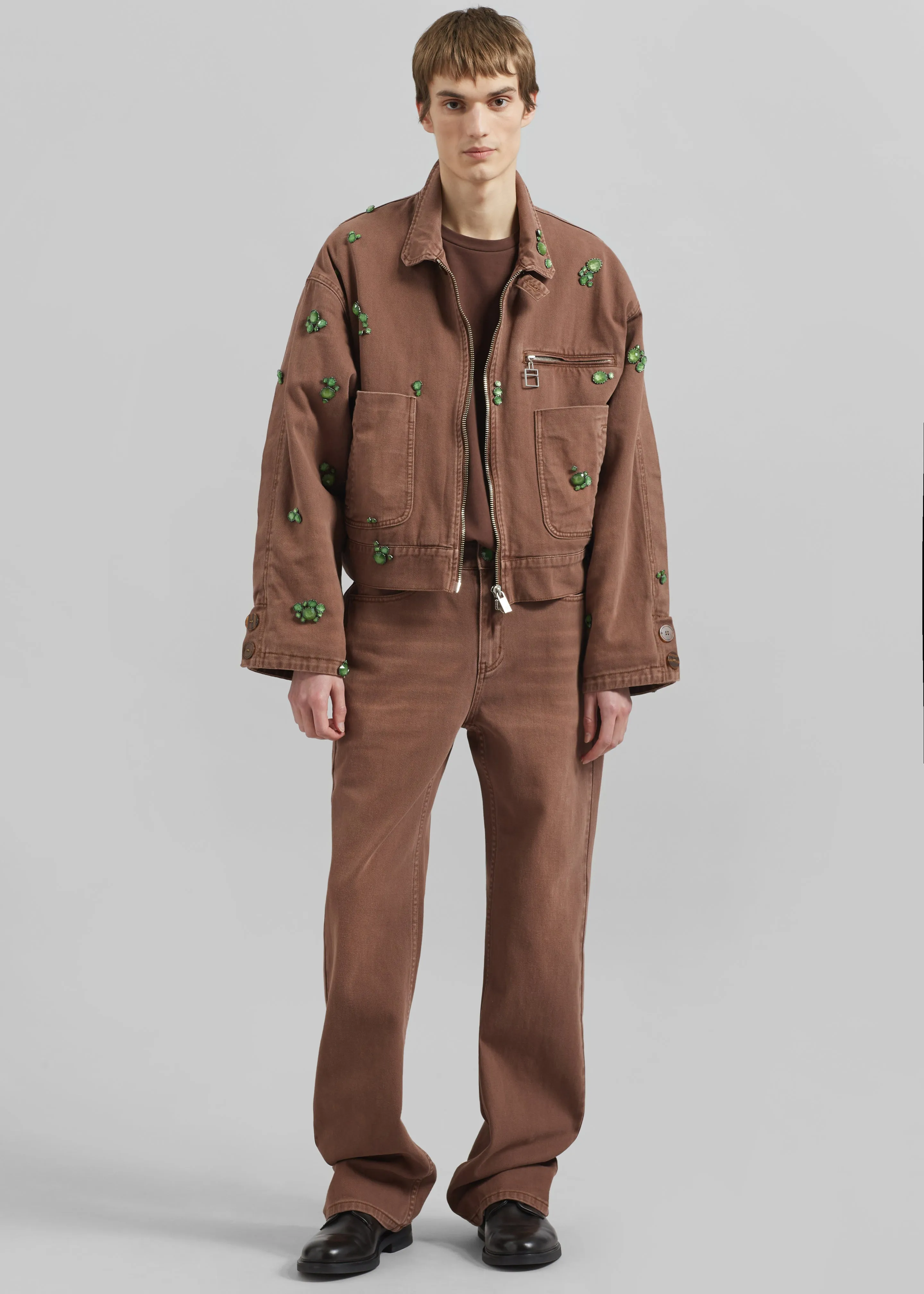 Pieces Uniques Le Jean Jamal - Brown sold by Frankie Shop product image thumbnail 2