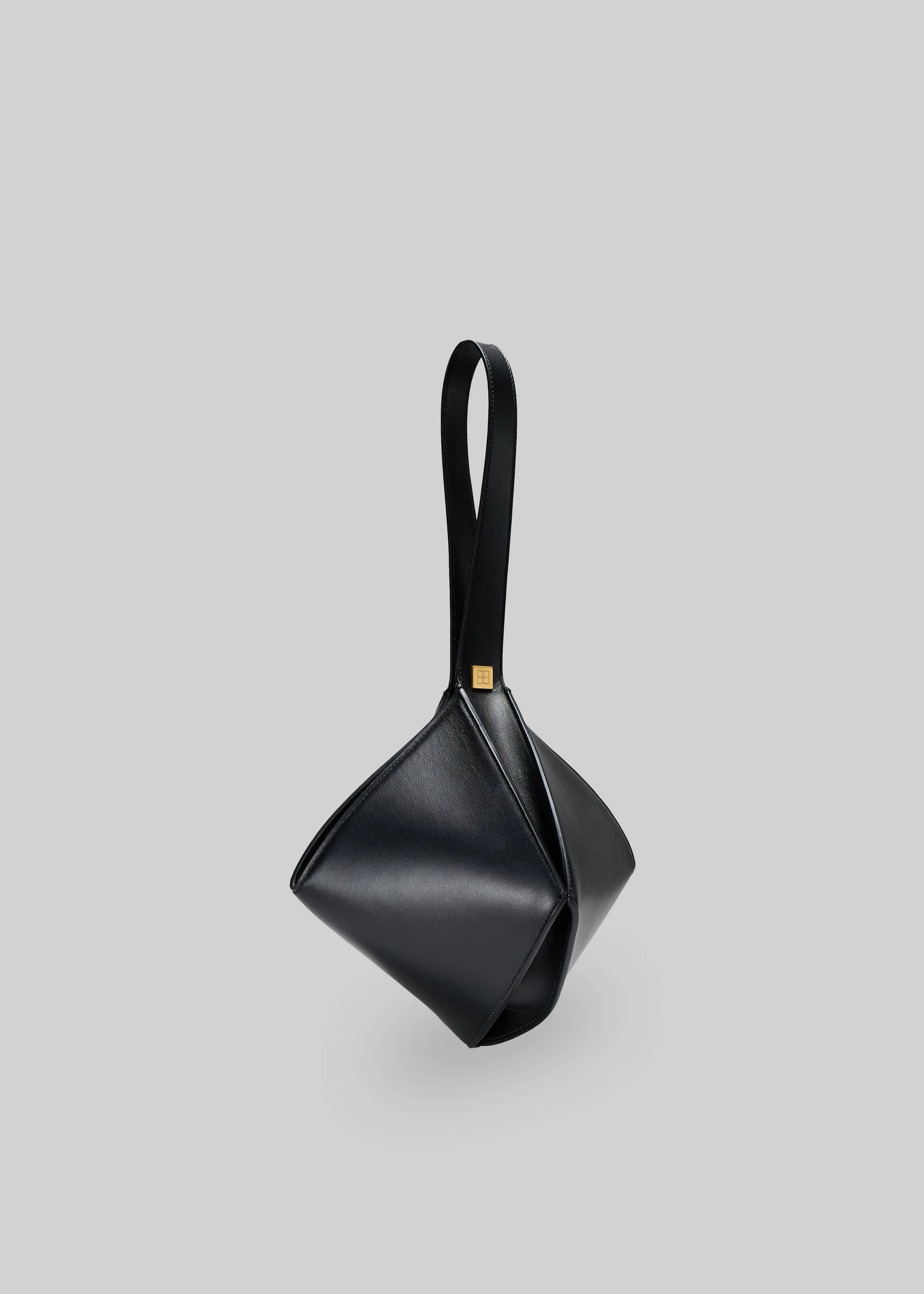 Bevza Crushed Grain Bag - Black sold by Frankie Shop product image thumbnail 5