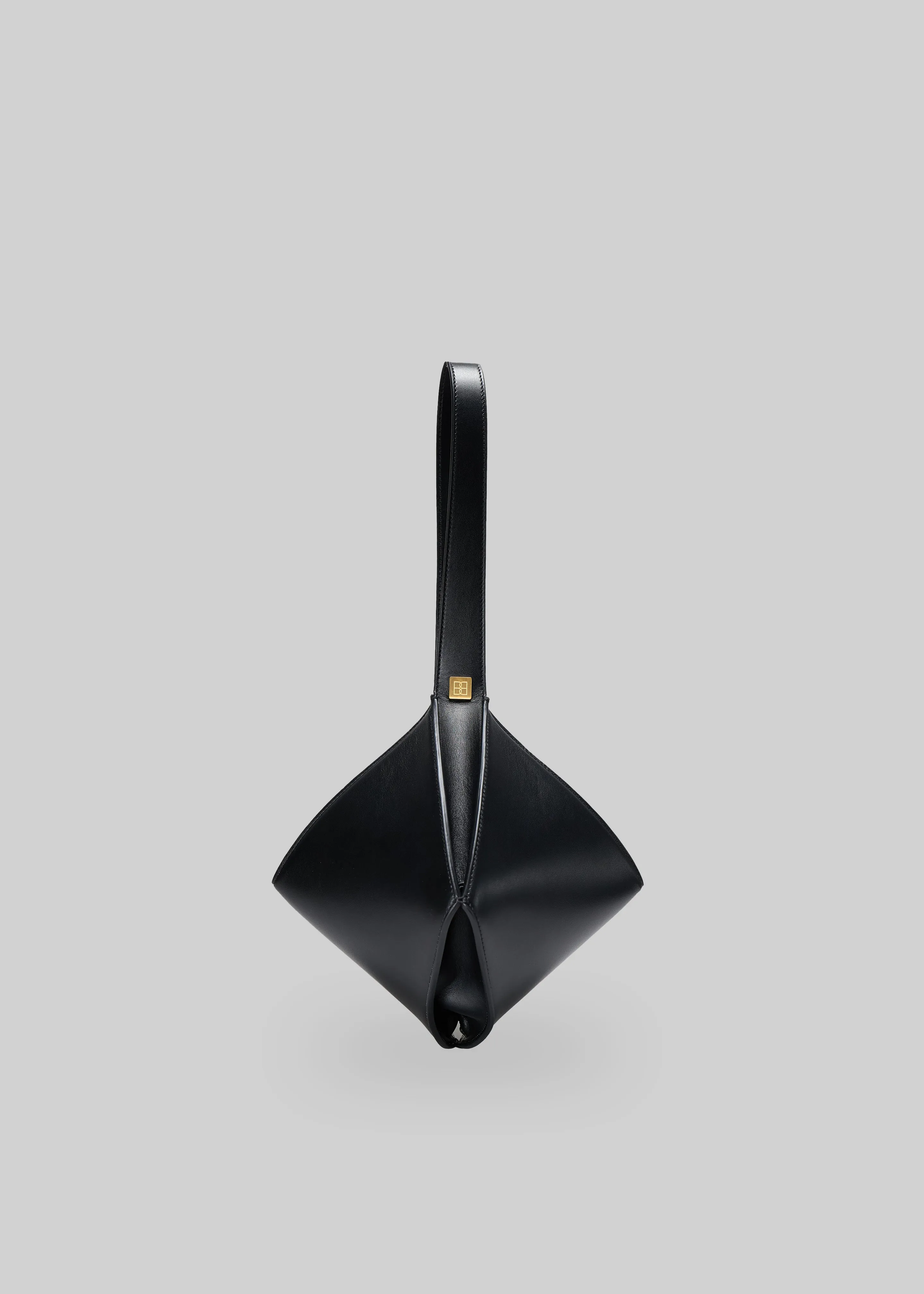 Bevza Crushed Grain Bag - Black sold by Frankie Shop product image thumbnail 2