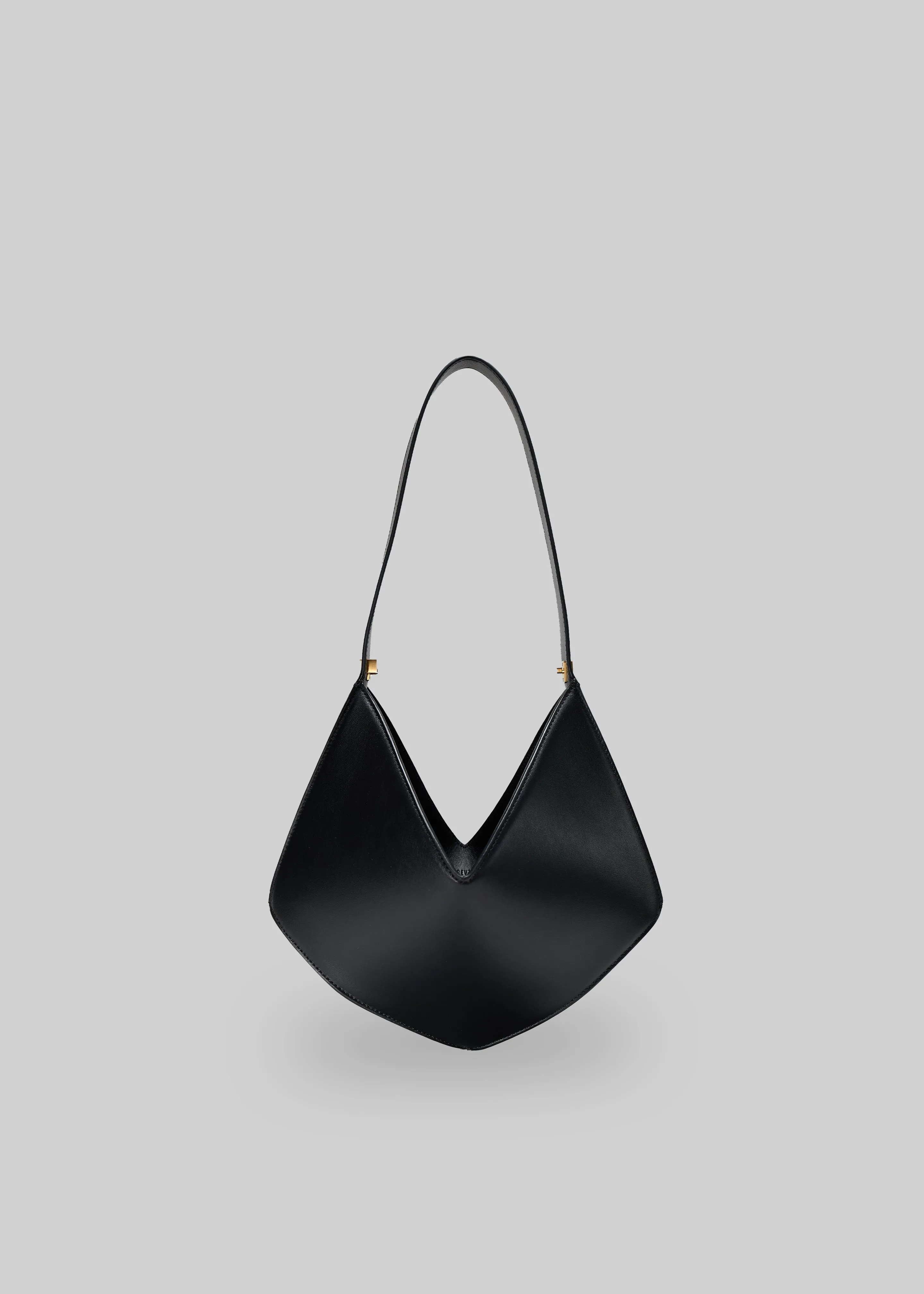 Bevza Crushed Grain Bag - Black sold by Frankie Shop product image thumbnail 3