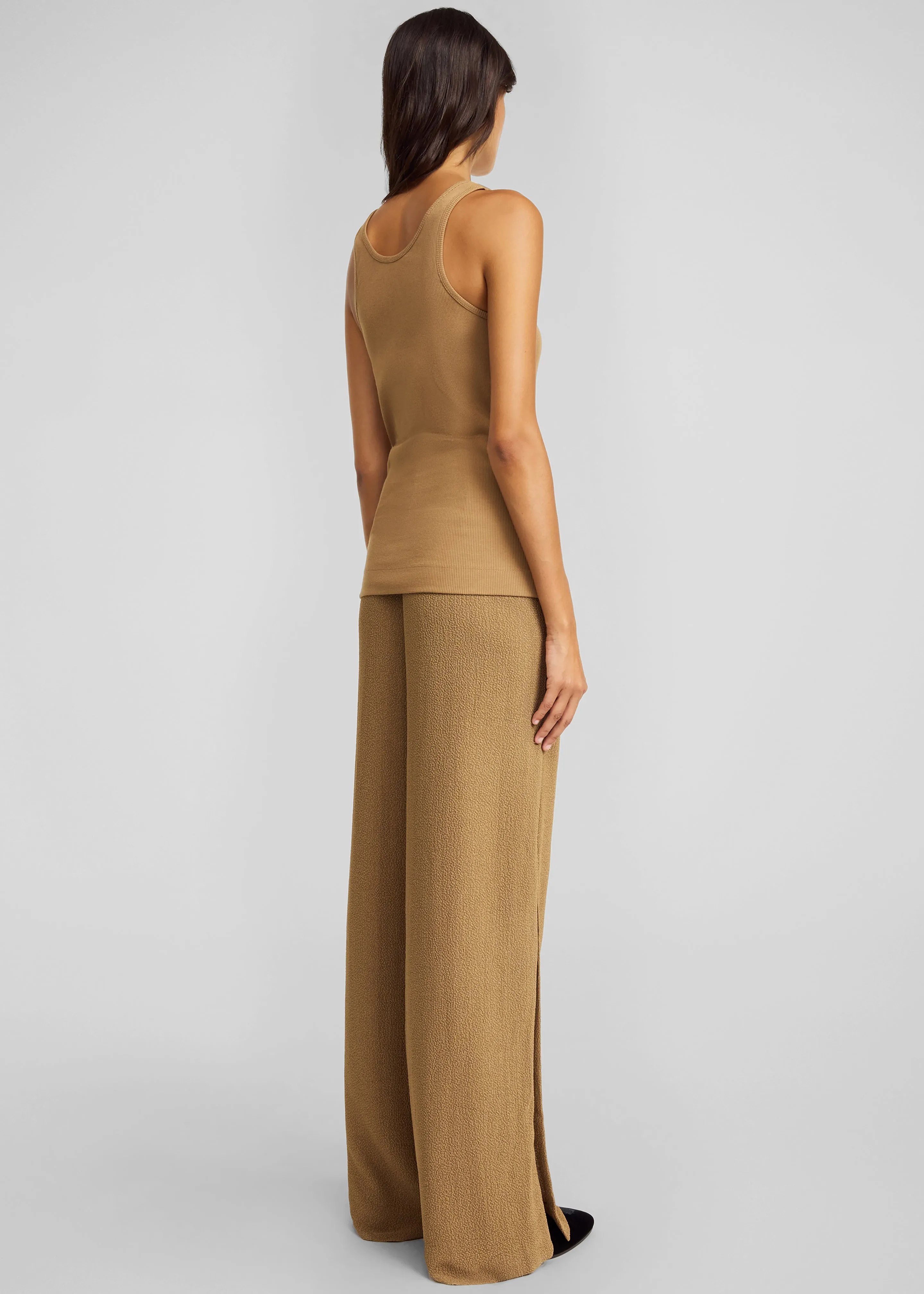 By Malene Birger Anisa Tank Top - Light Brown sold by Frankie Shop product image thumbnail 4