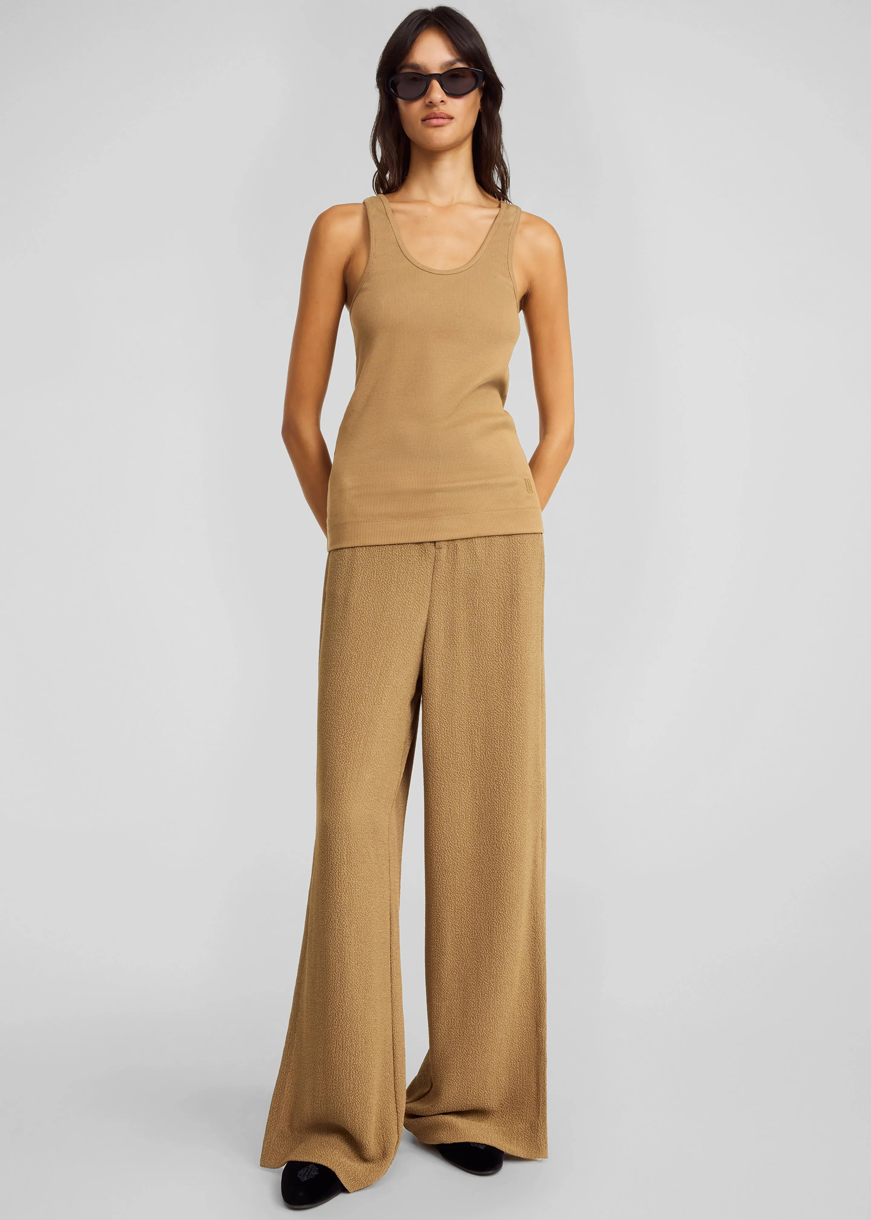 By Malene Birger Anisa Tank Top - Light Brown sold by Frankie Shop product image thumbnail 2