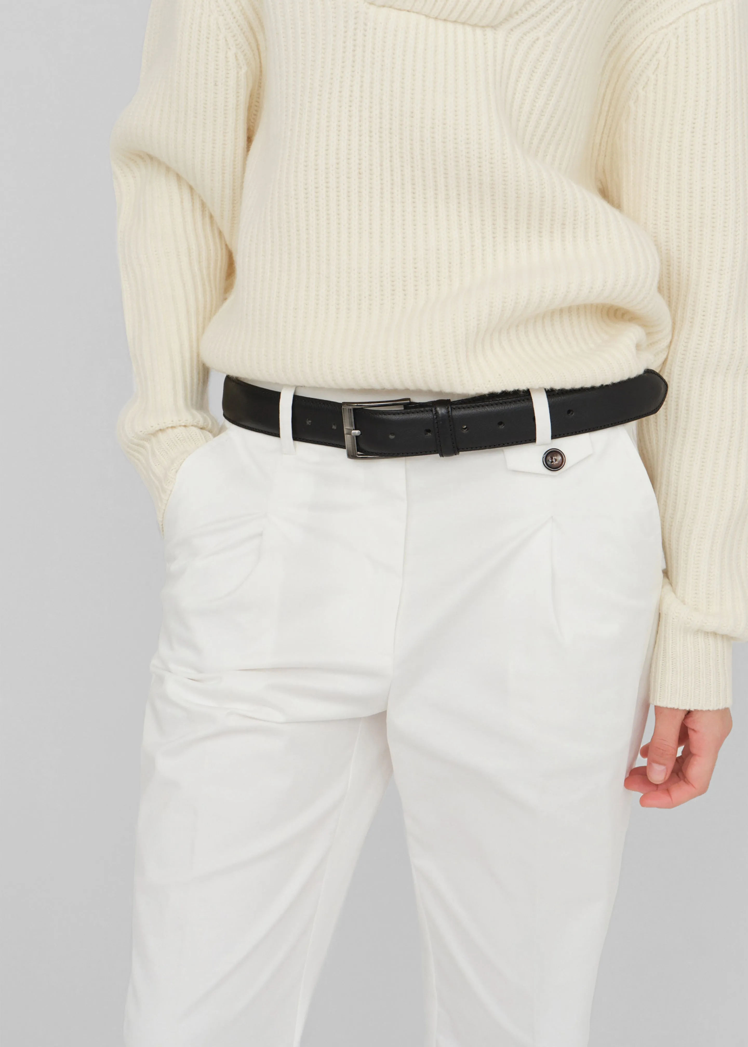 The Garment Avelino Straight Pants - Cream sold by Frankie Shop product image thumbnail 3