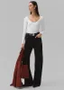 Beaufille Deep Scoop Blouse - White sold by Frankie Shop