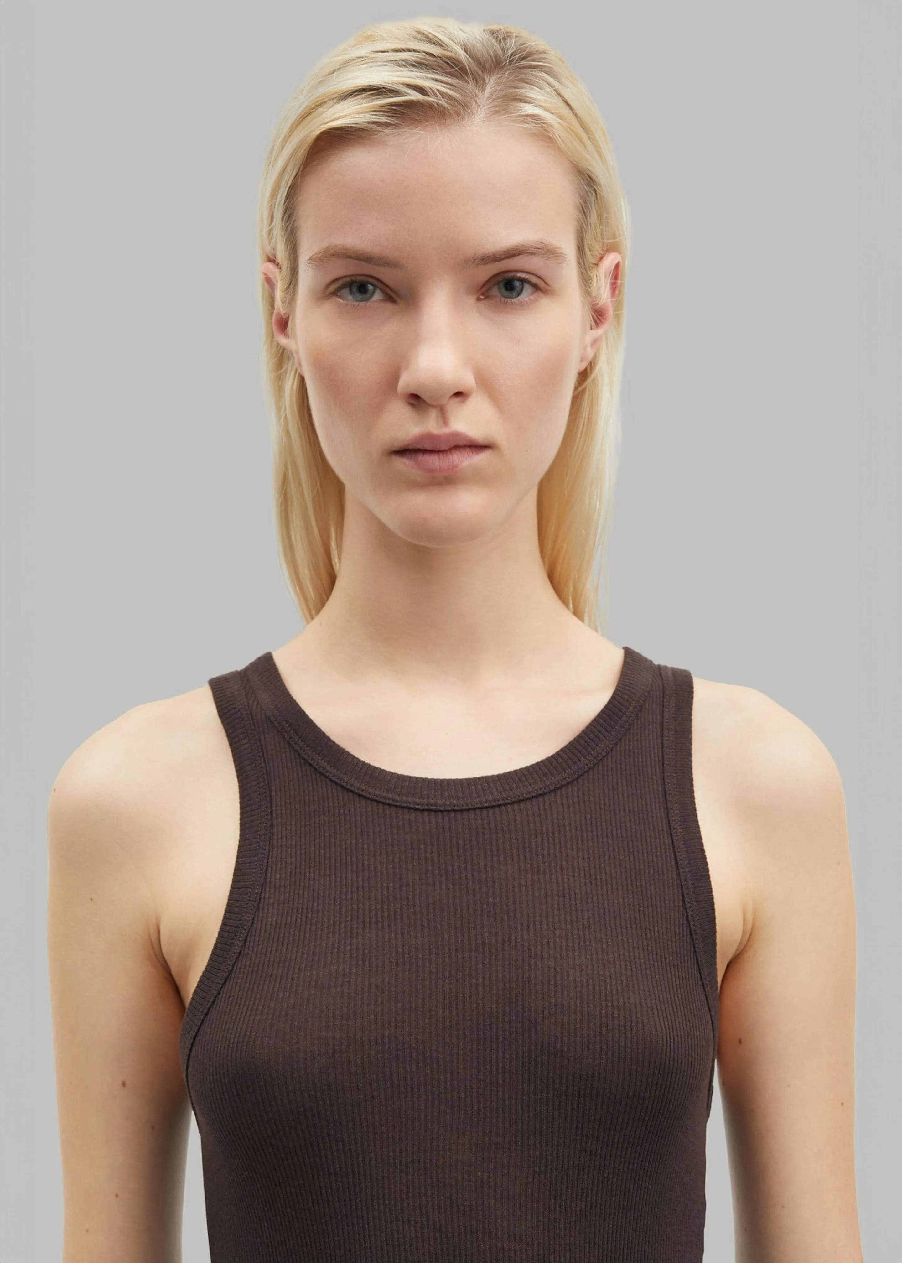 Samsøe Samsøe Sasonnet Tank Top - Chocolate Torte sold by Frankie Shop product image thumbnail 2