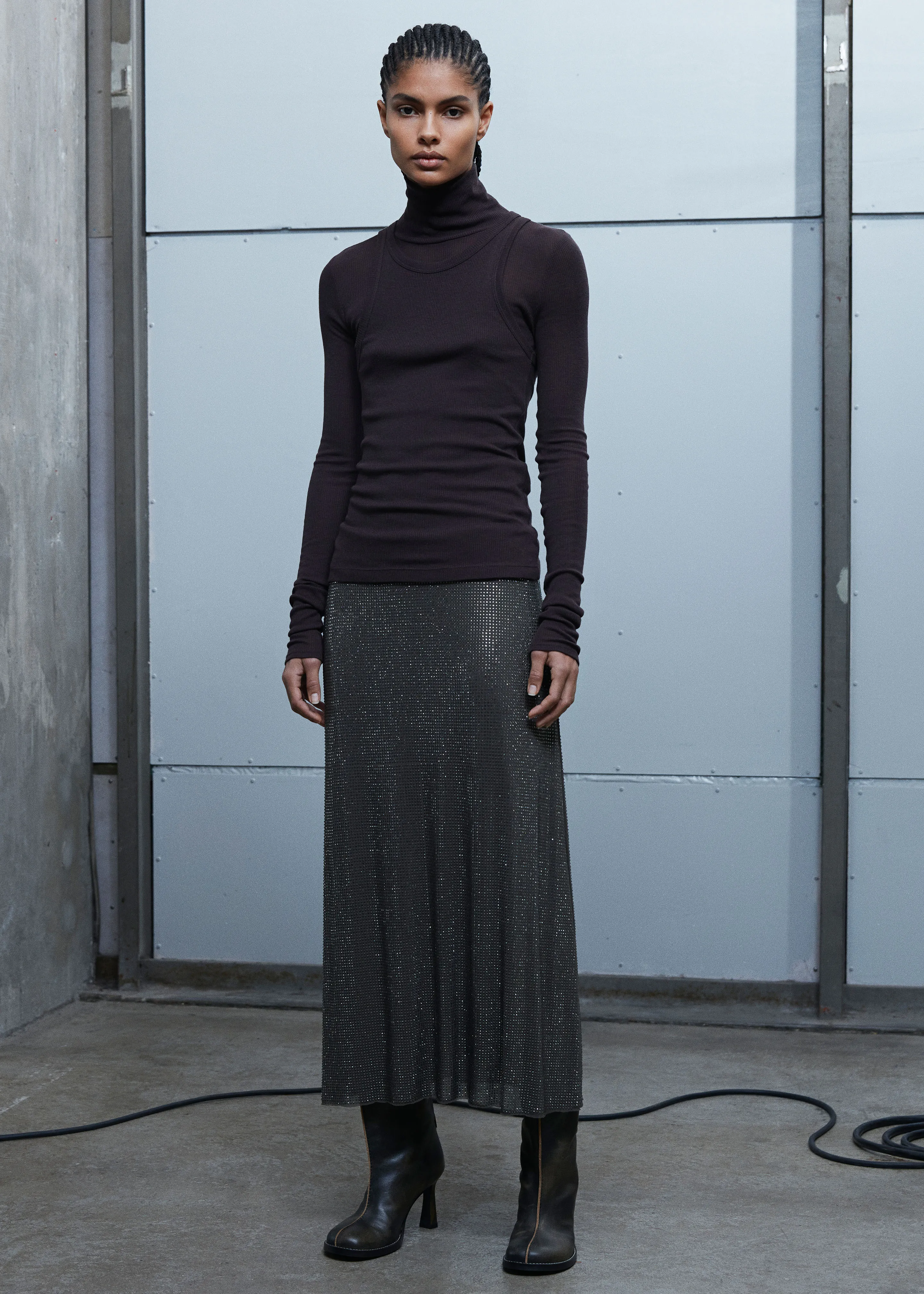 Samsøe Samsøe Sasonnet Tank Top - Chocolate Torte sold by Frankie Shop product image thumbnail 4