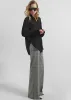 Peri Silk Georgette Shirt - Black sold by Frankie Shop
