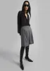 Peri Silk Georgette Shirt - Black sold by Frankie Shop