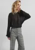 Peri Silk Georgette Shirt - Black sold by Frankie Shop