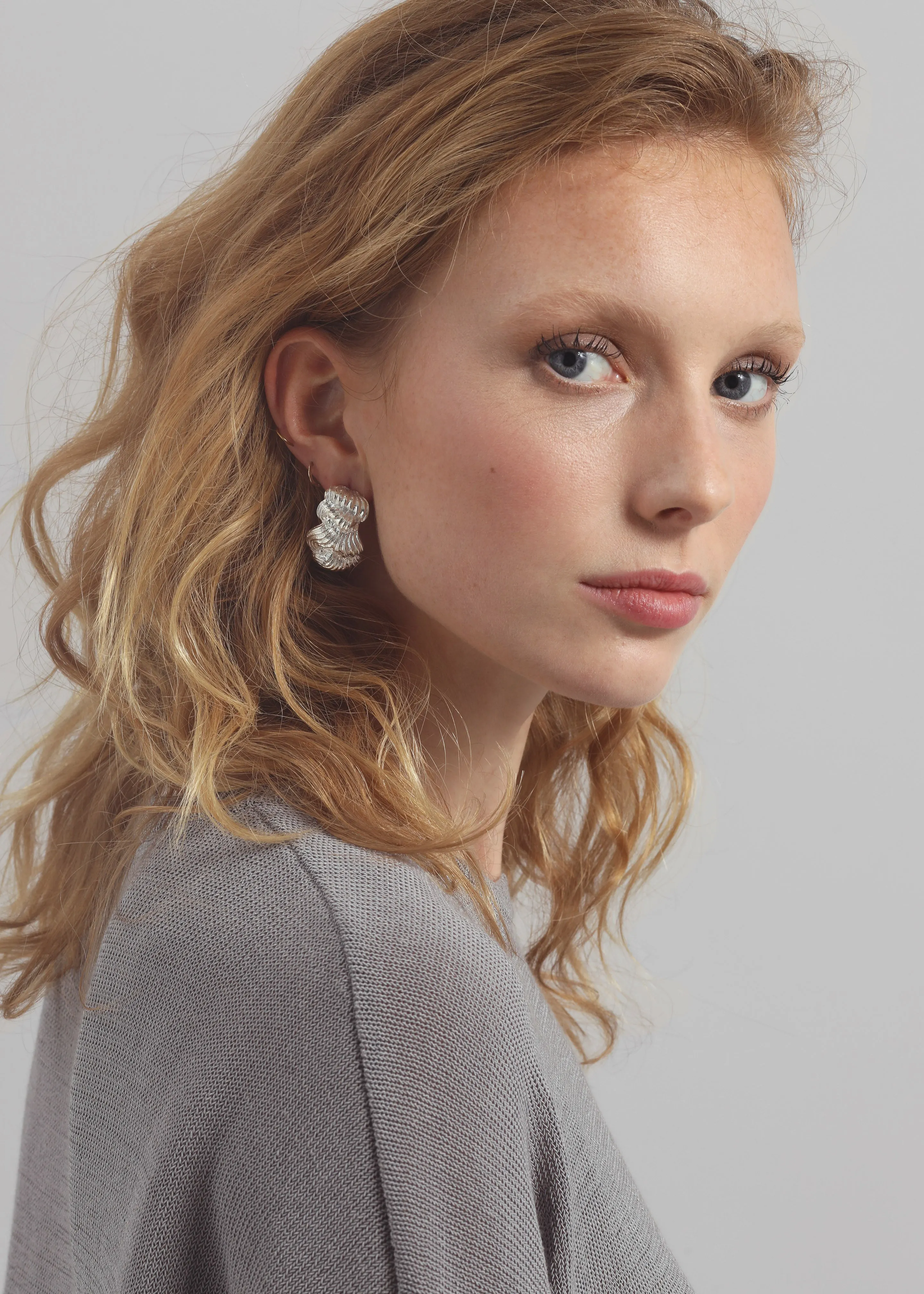 Completedworks Buttercream Earrings - Silver sold by Frankie Shop product image thumbnail 3