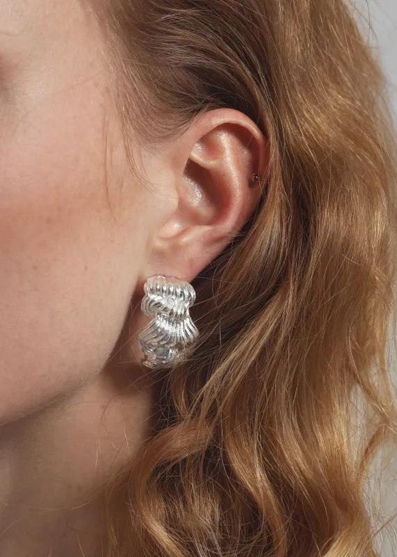 Completedworks Buttercream Earrings - Silver sold by Frankie Shop
