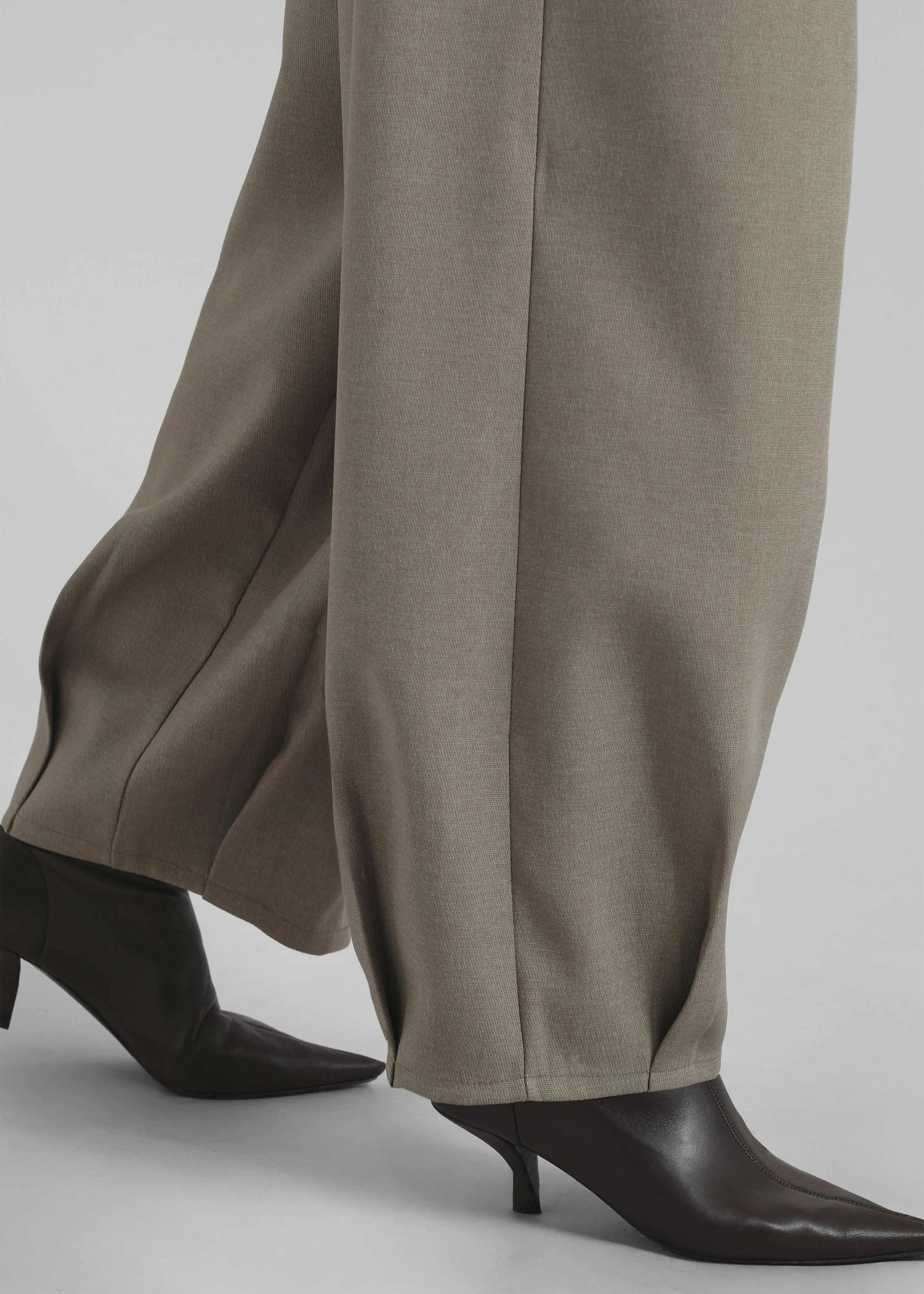 Benicia Tapered Leg Trousers - Taupe sold by Frankie Shop product image thumbnail 2