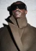Althorp Wool Peacoat - Khaki Brown sold by Frankie Shop