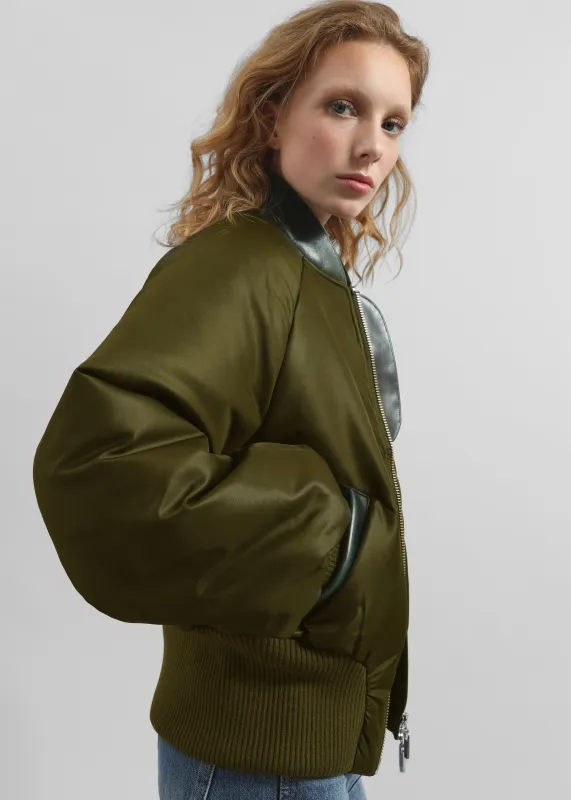 Pieces Uniques Le Bomber Nouh - Green sold by Frankie Shop