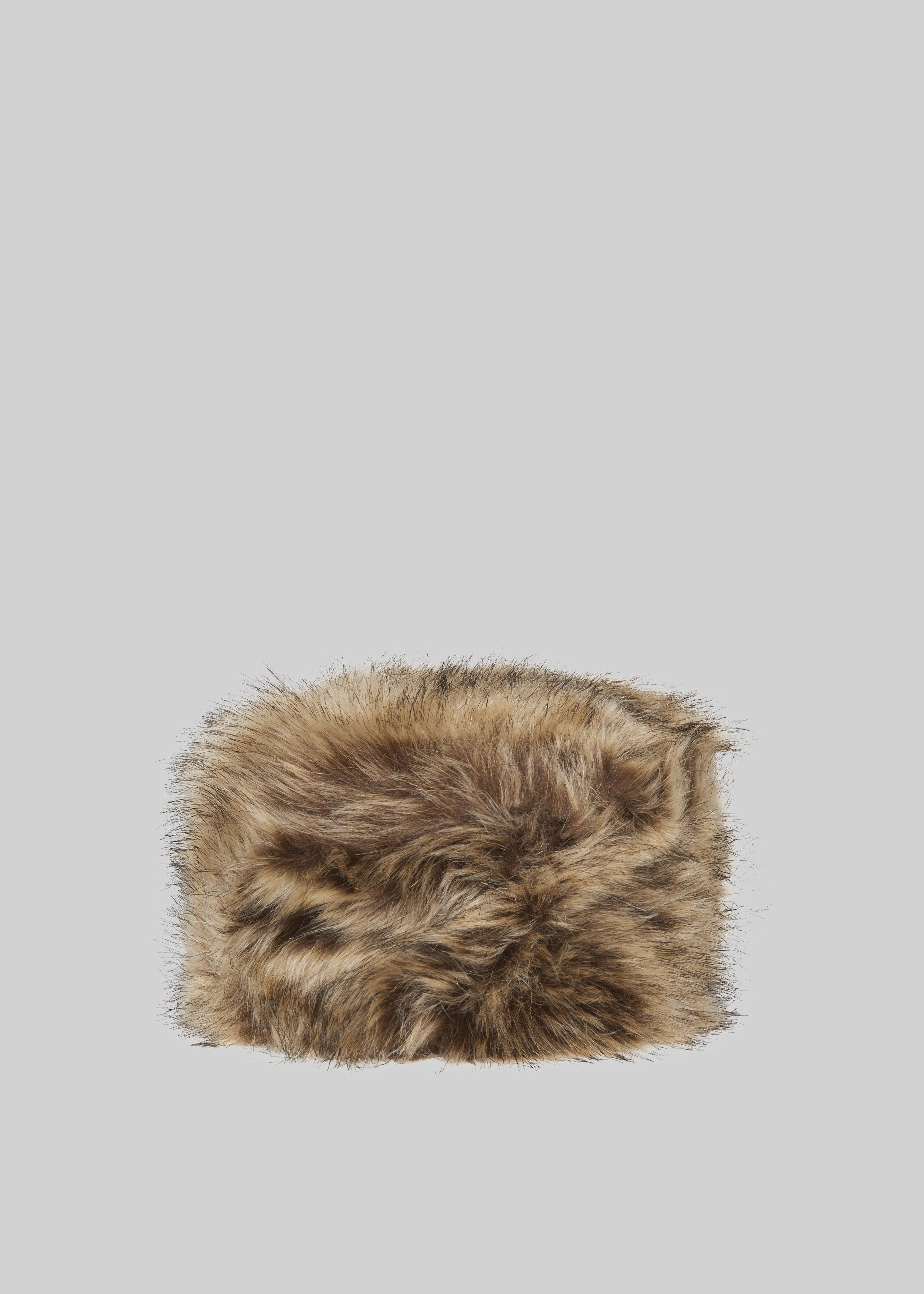 Stowe Faux Fur Hat - Brown sold by Frankie Shop product image thumbnail 2