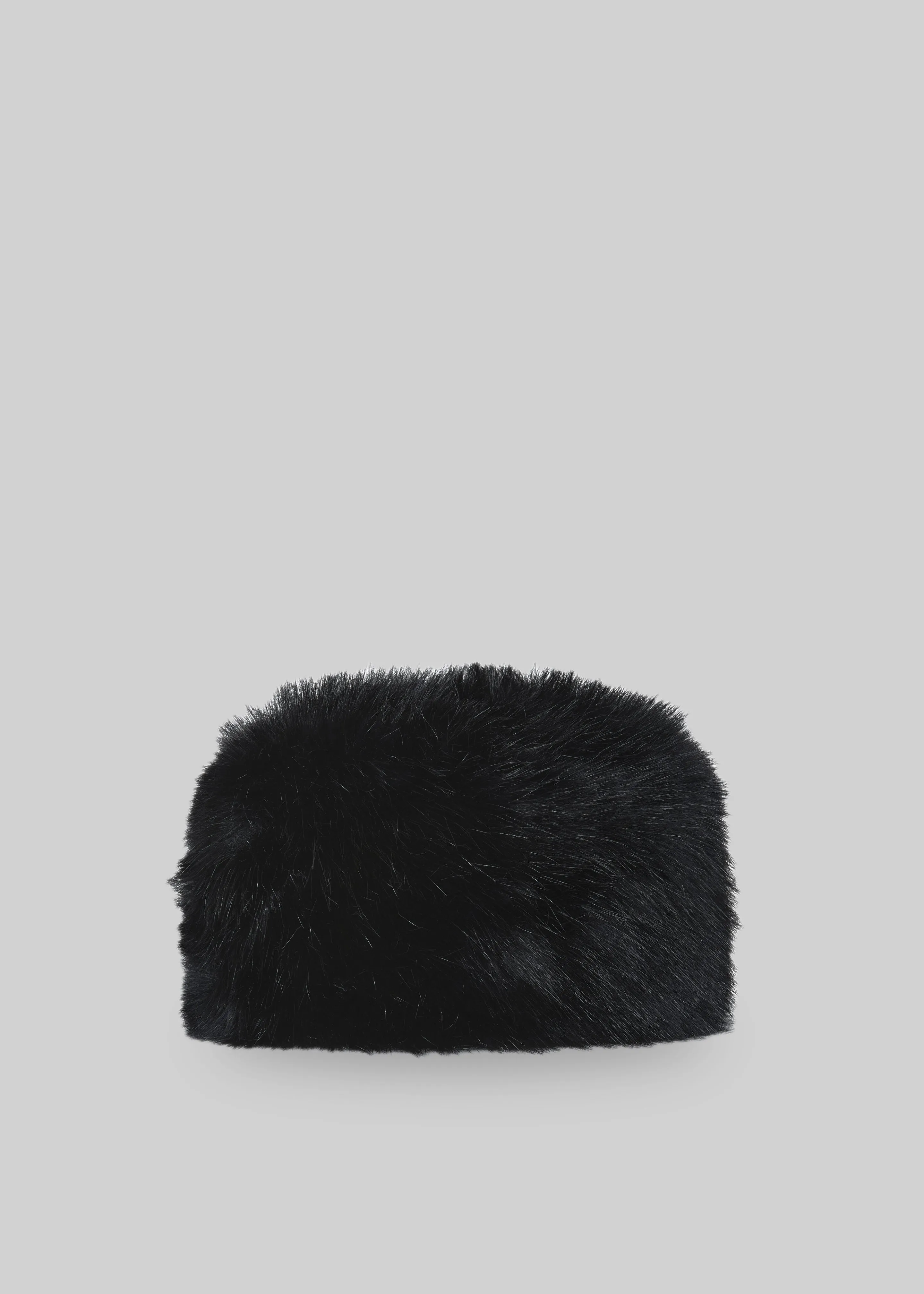 Umea Faux Fur Hat - Black sold by Frankie Shop product image thumbnail 2