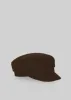 Corbet Newsboy Cap - Brown sold by Frankie Shop