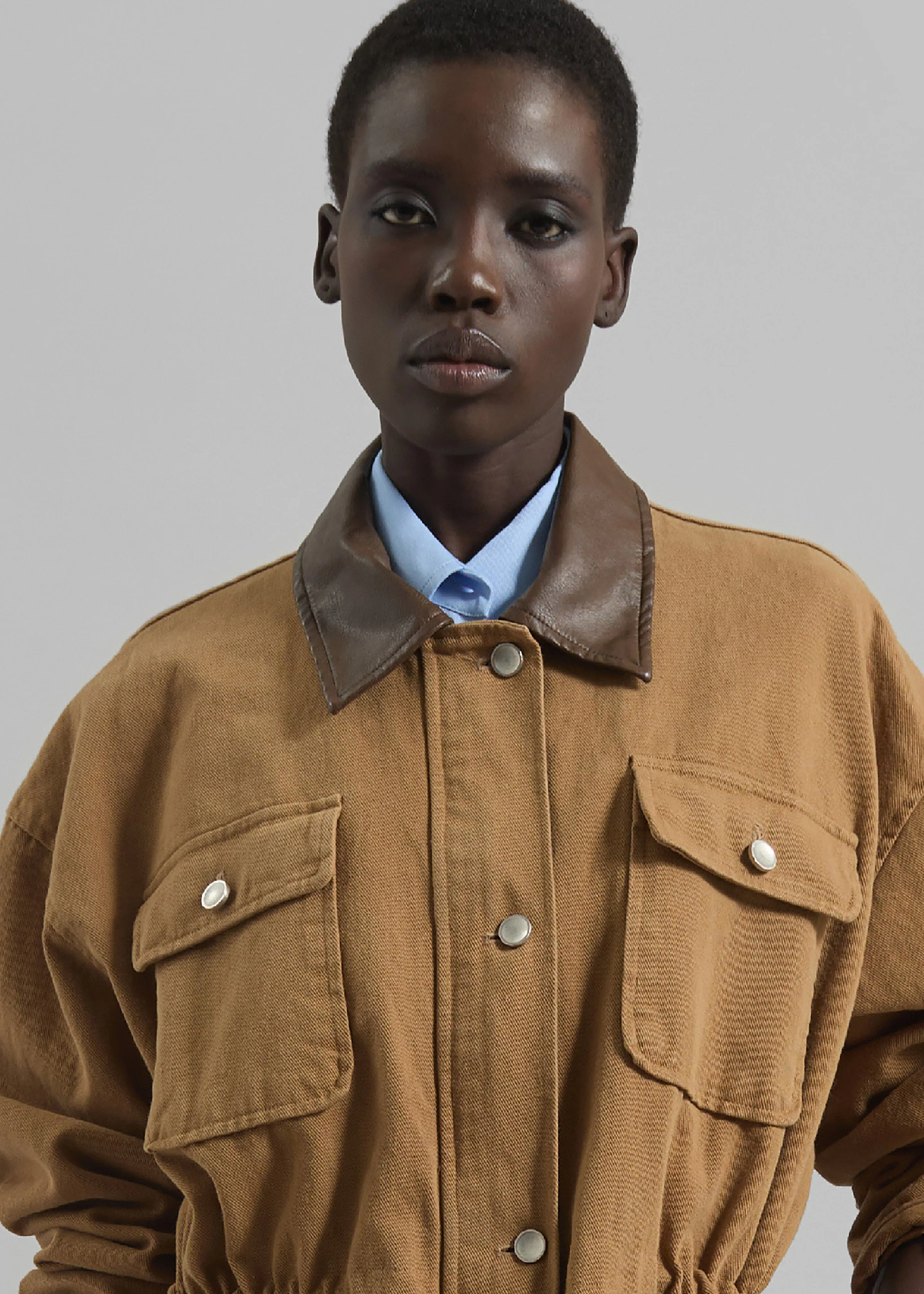 Coblen Barn Jacket - Camel sold by Frankie Shop product image thumbnail 4