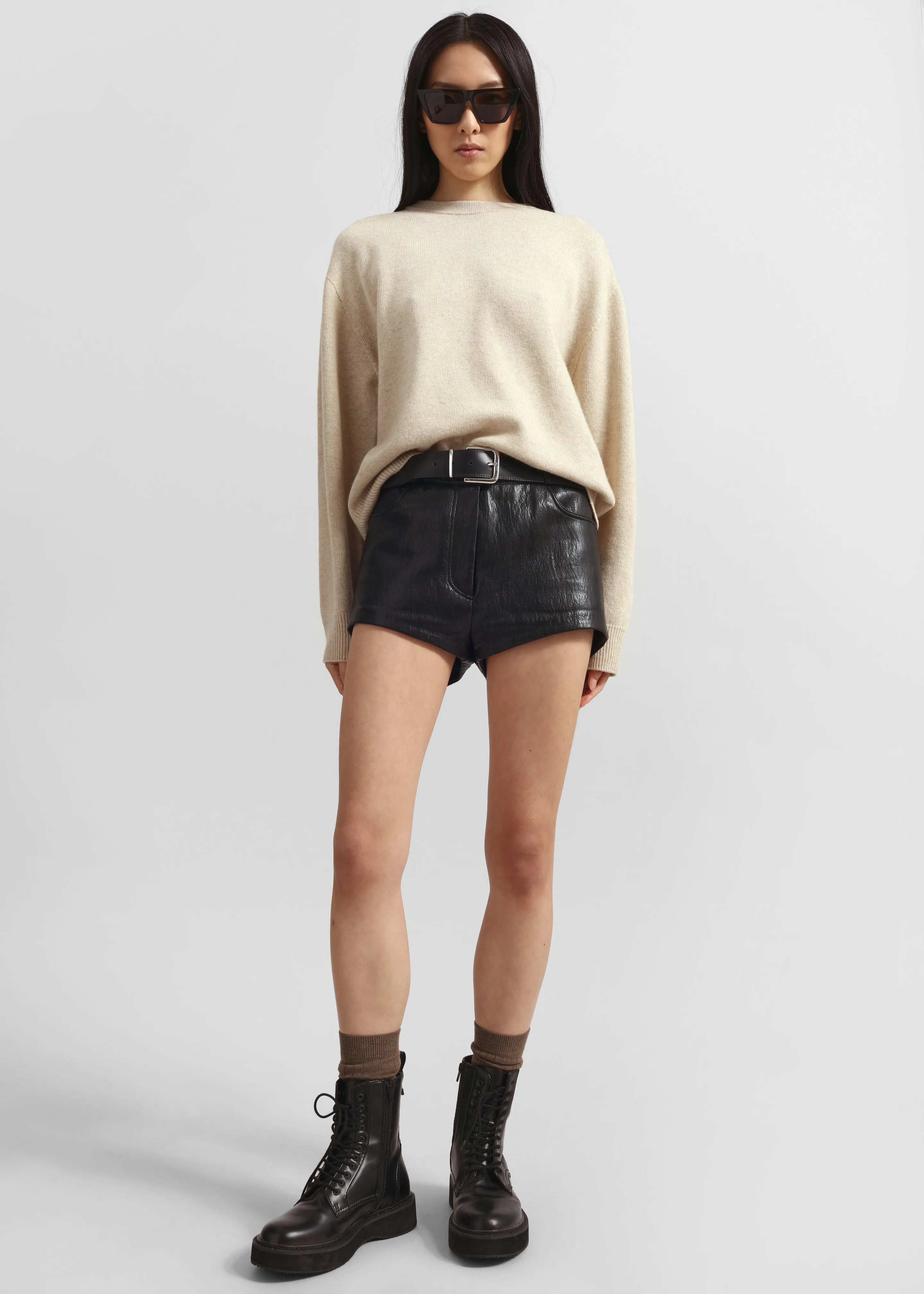 Nashik Wool Sweater - Cream sold by Frankie Shop product image thumbnail 5