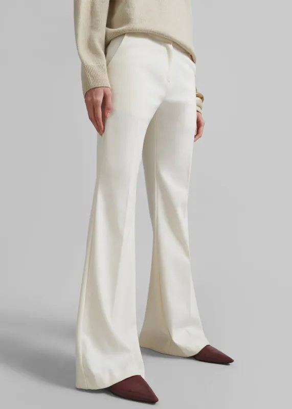 Kinsale Bootcut Pants - Ivory sold by Frankie Shop
