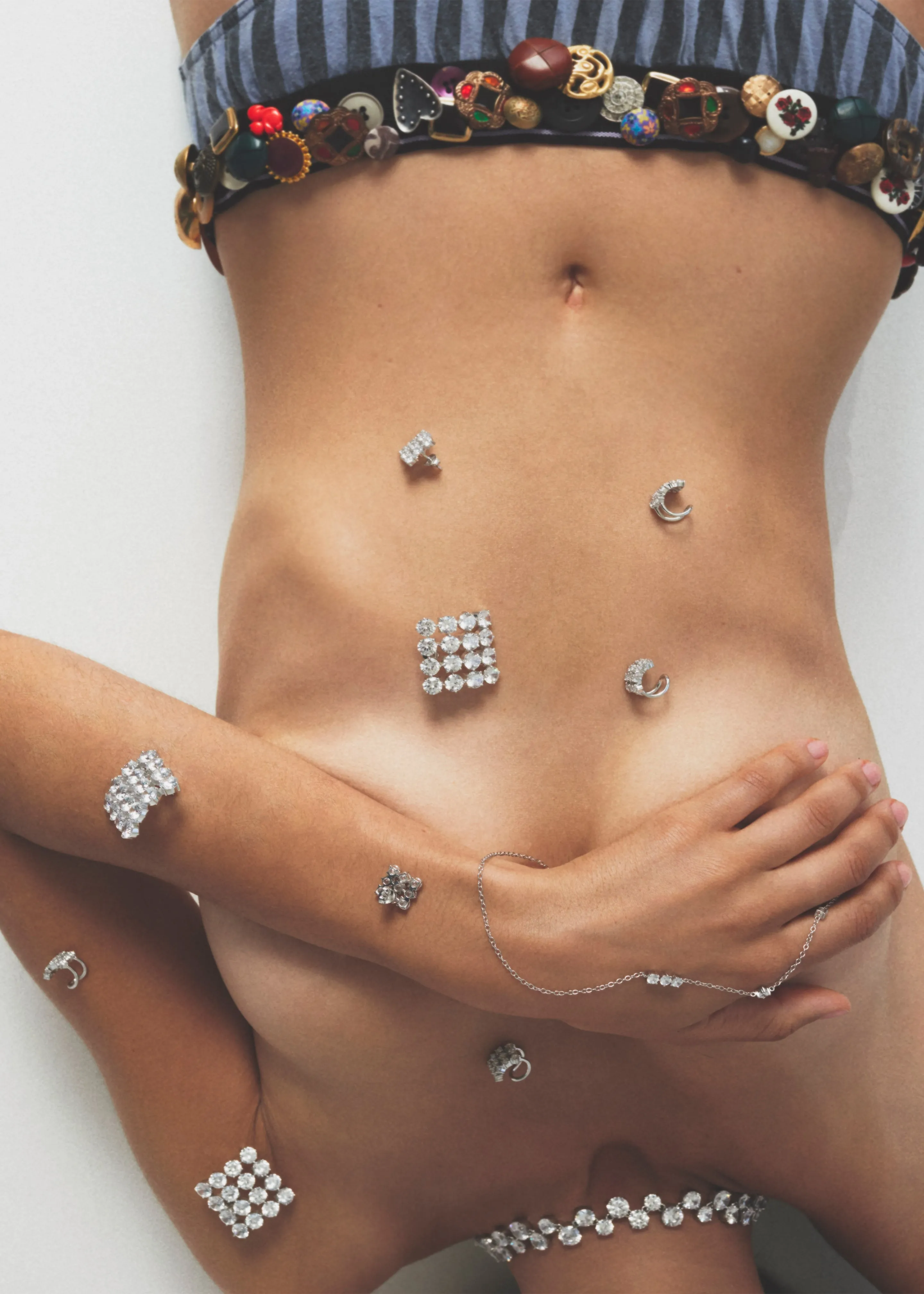 Completedworks Juggernaut Earrings - Silver sold by Frankie Shop product image thumbnail 3