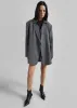 Gever Wrap Blazer - Grey sold by Frankie Shop