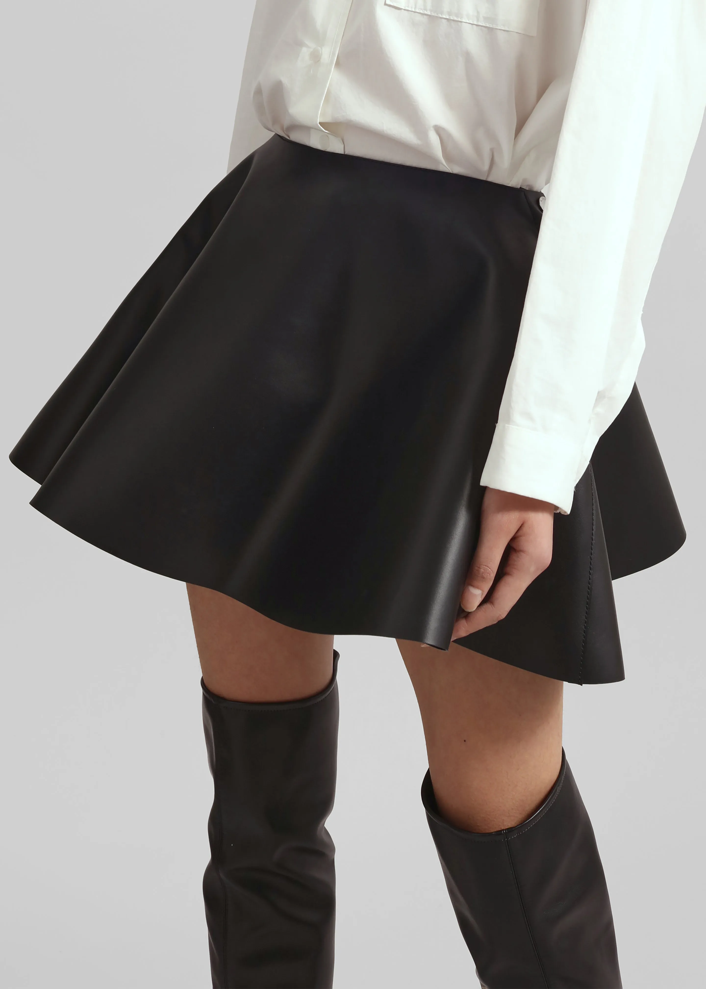 JW Anderson Circle Skirt - Black sold by Frankie Shop product image thumbnail 3