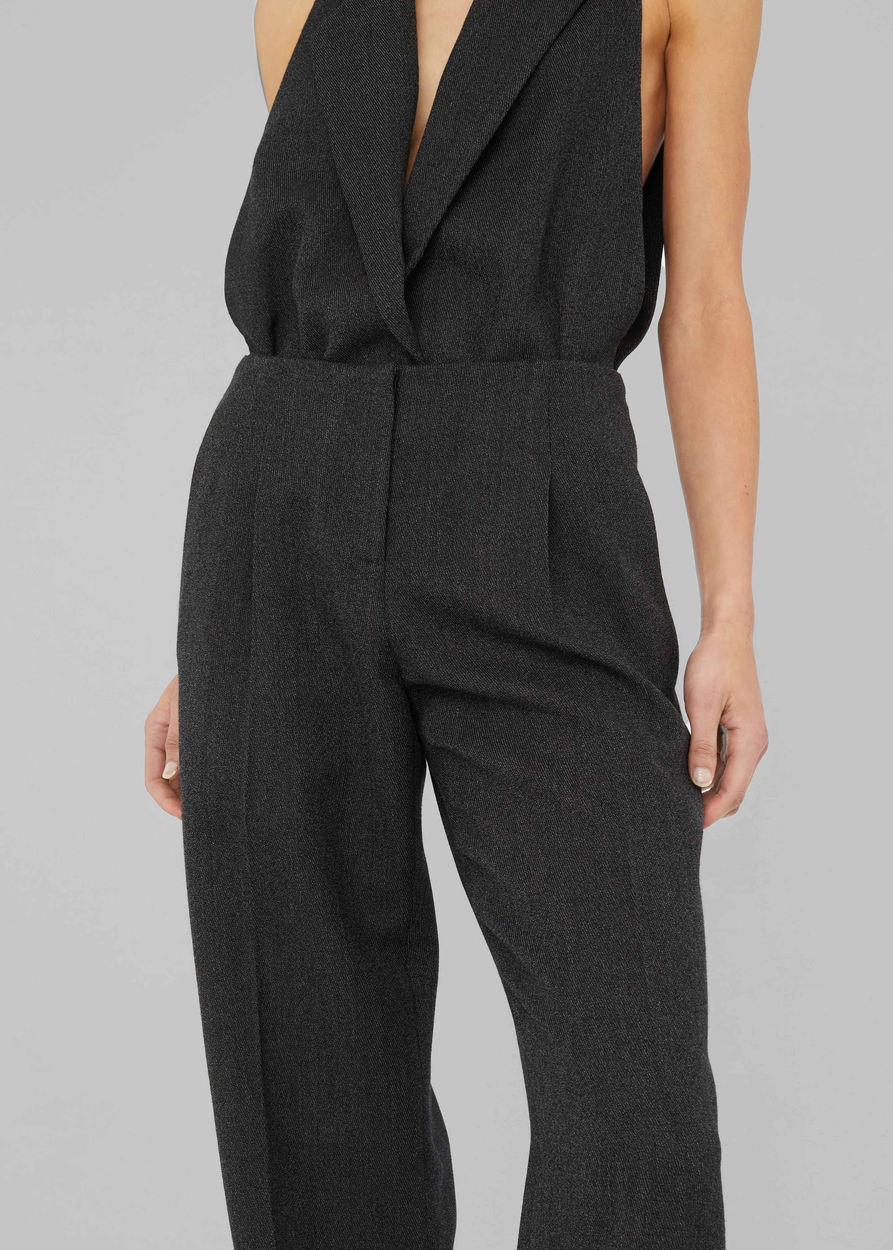 Christopher Esber Redux Twill Trousers - Speckled Black sold by Frankie Shop product image thumbnail 3