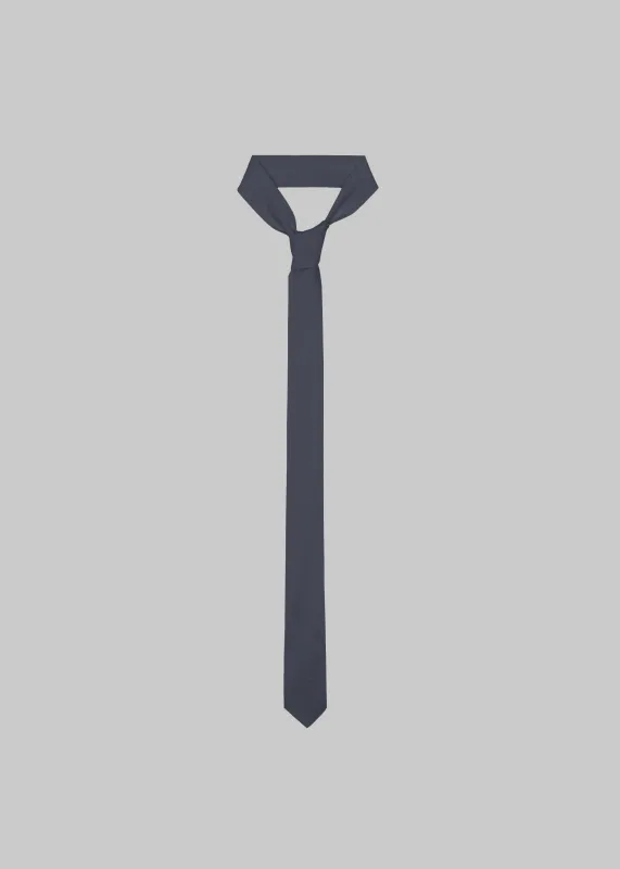 Kaden Wool Tie - Charcoal sold by Frankie Shop