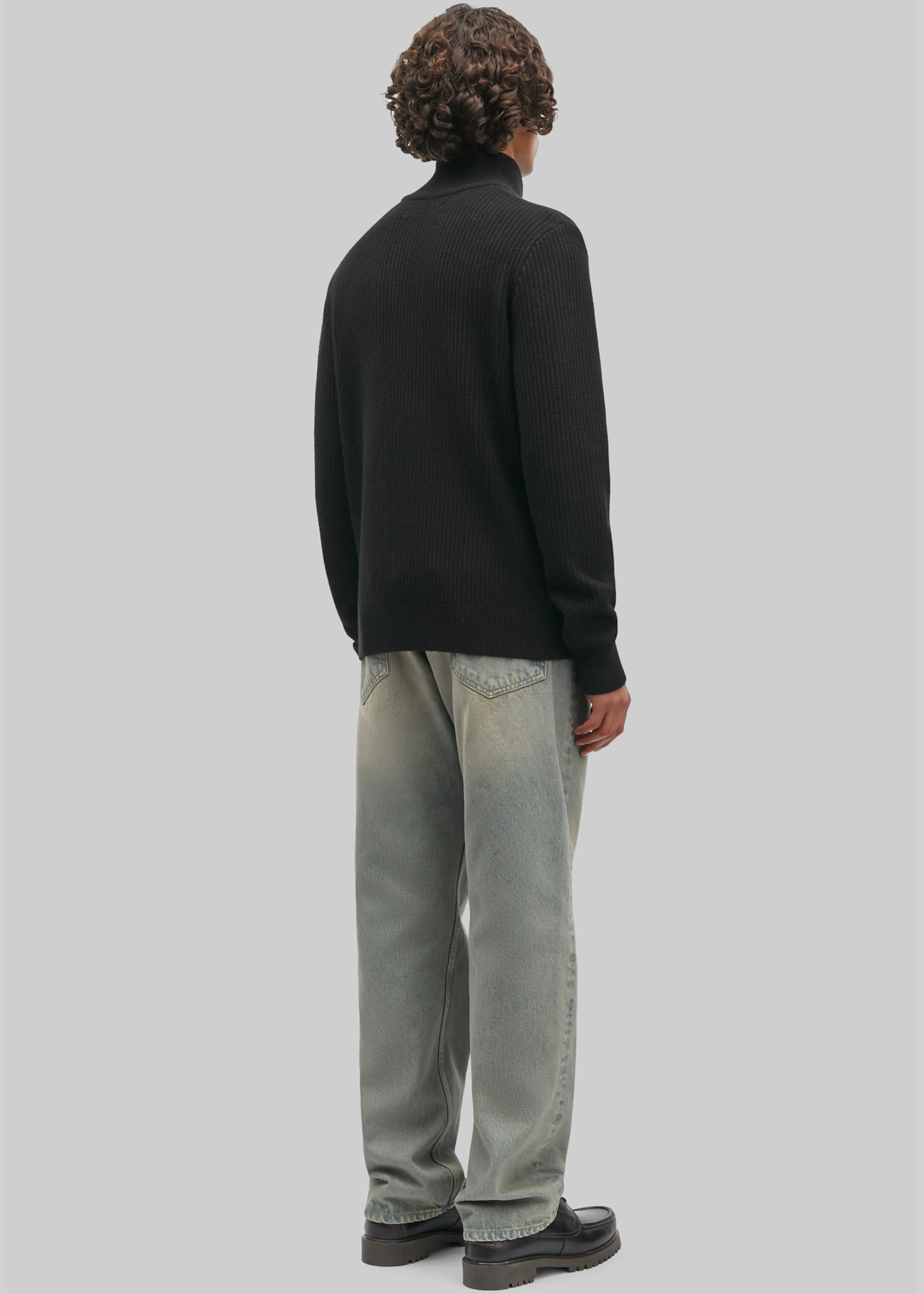 Samsøe Samsøe Sadem Zip Cardigan - Black sold by Frankie Shop product image thumbnail 4