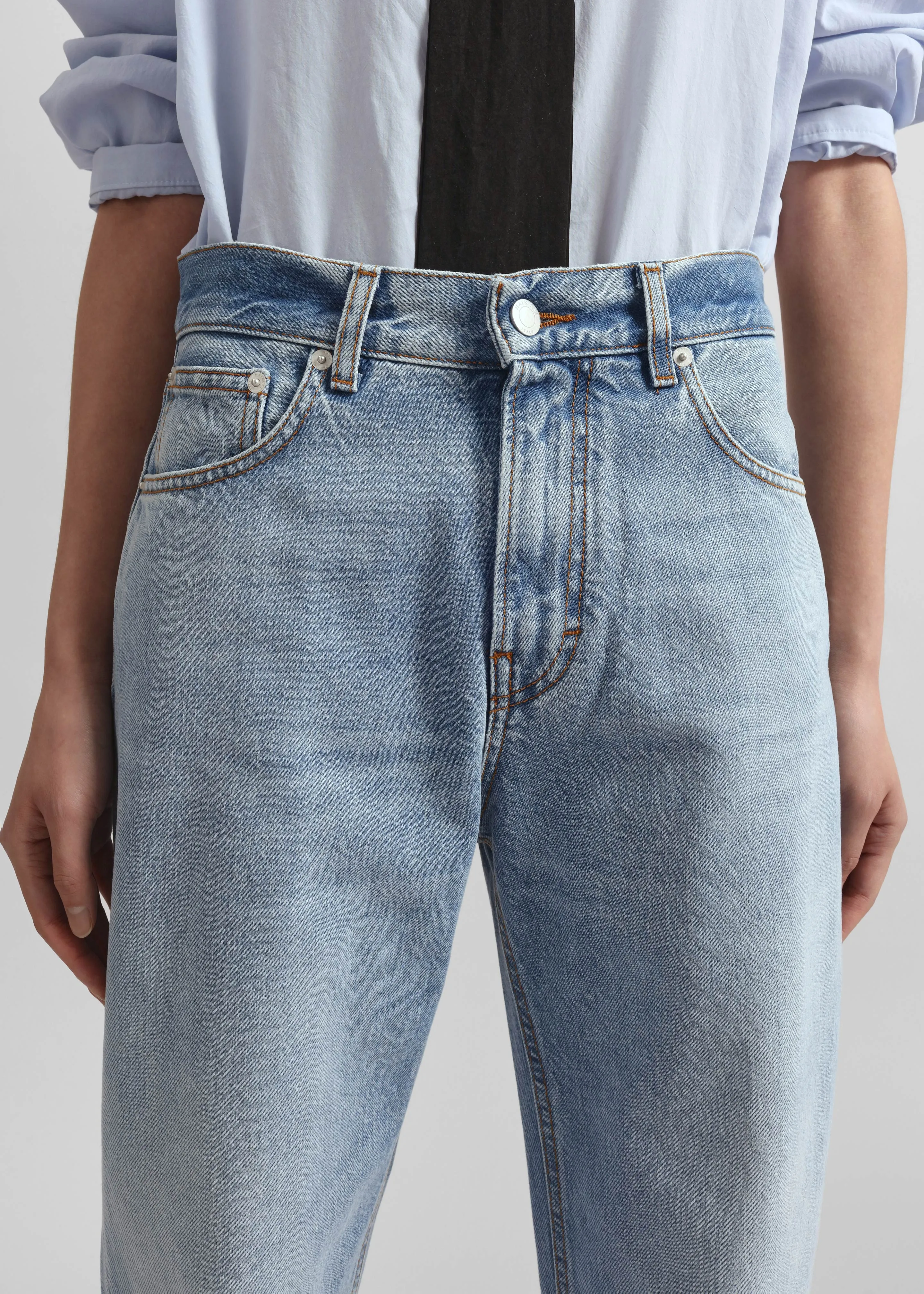 Haikure Korea Pants - Blue Aqua sold by Frankie Shop product image thumbnail 4