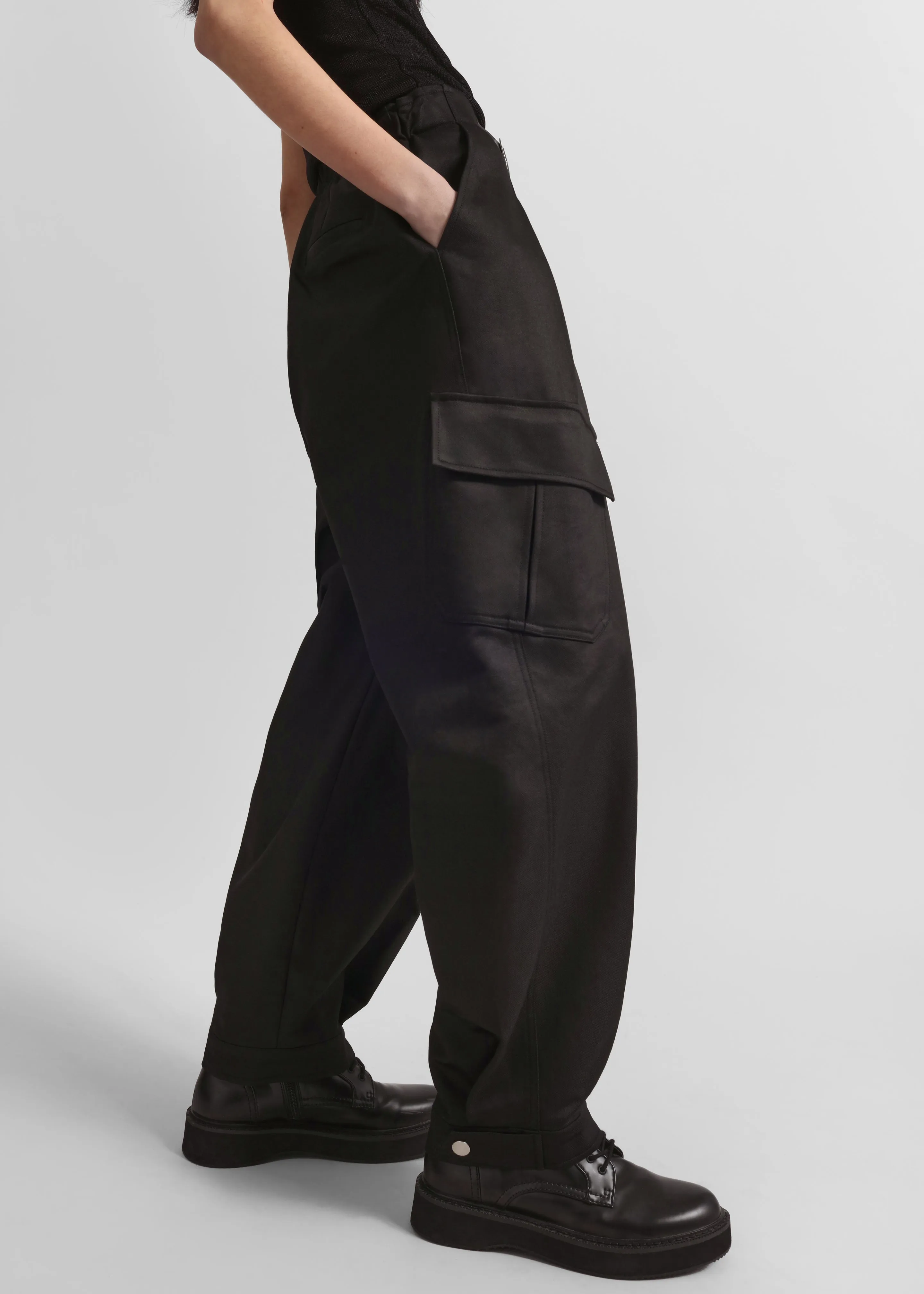 Haskel Cargo Pants - Black sold by Frankie Shop product image thumbnail 2