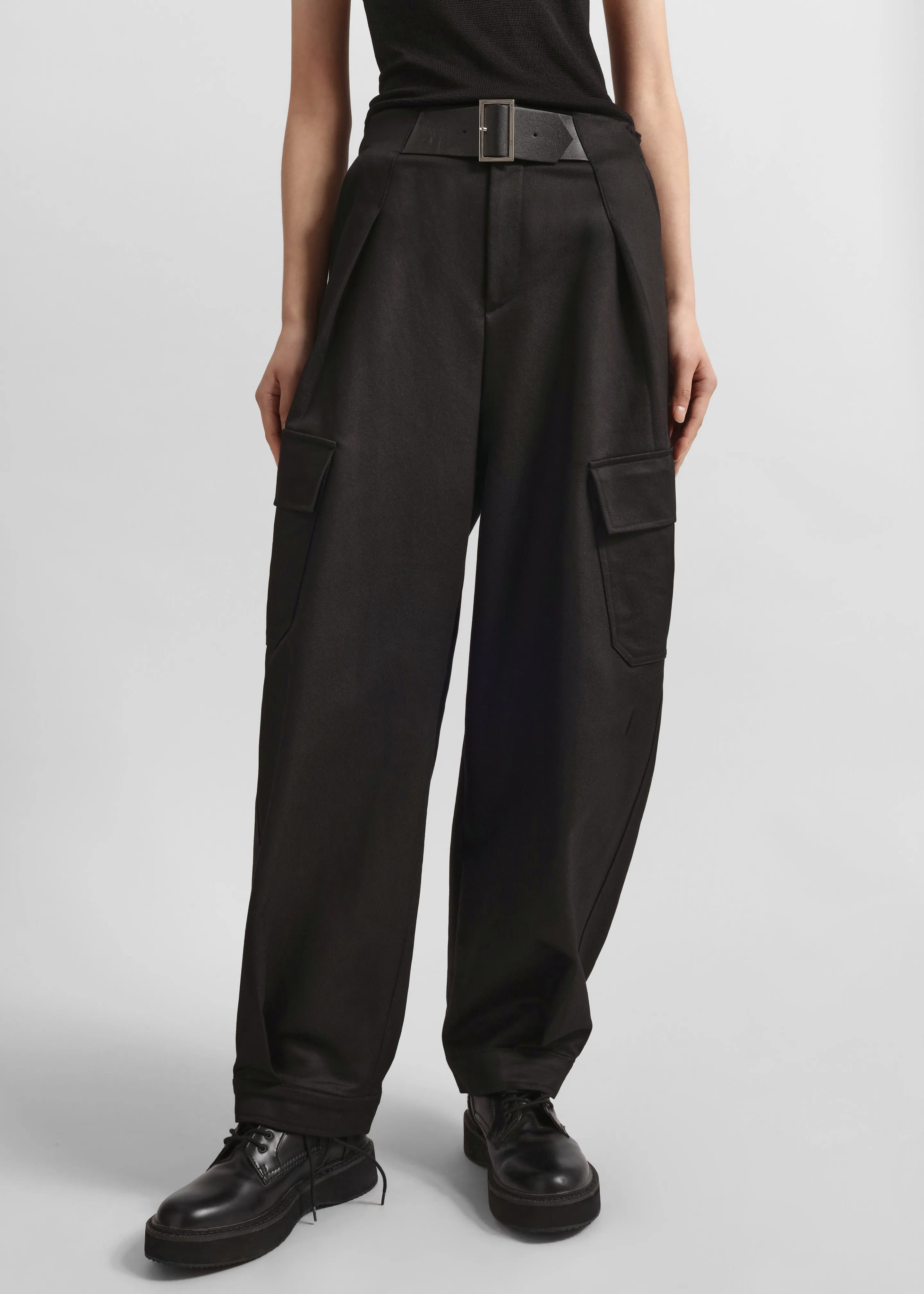Haskel Cargo Pants - Black sold by Frankie Shop product image thumbnail 5