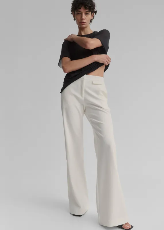 Matin Fine Knit Short Sleeve T-Shirt - Black sold by Frankie Shop