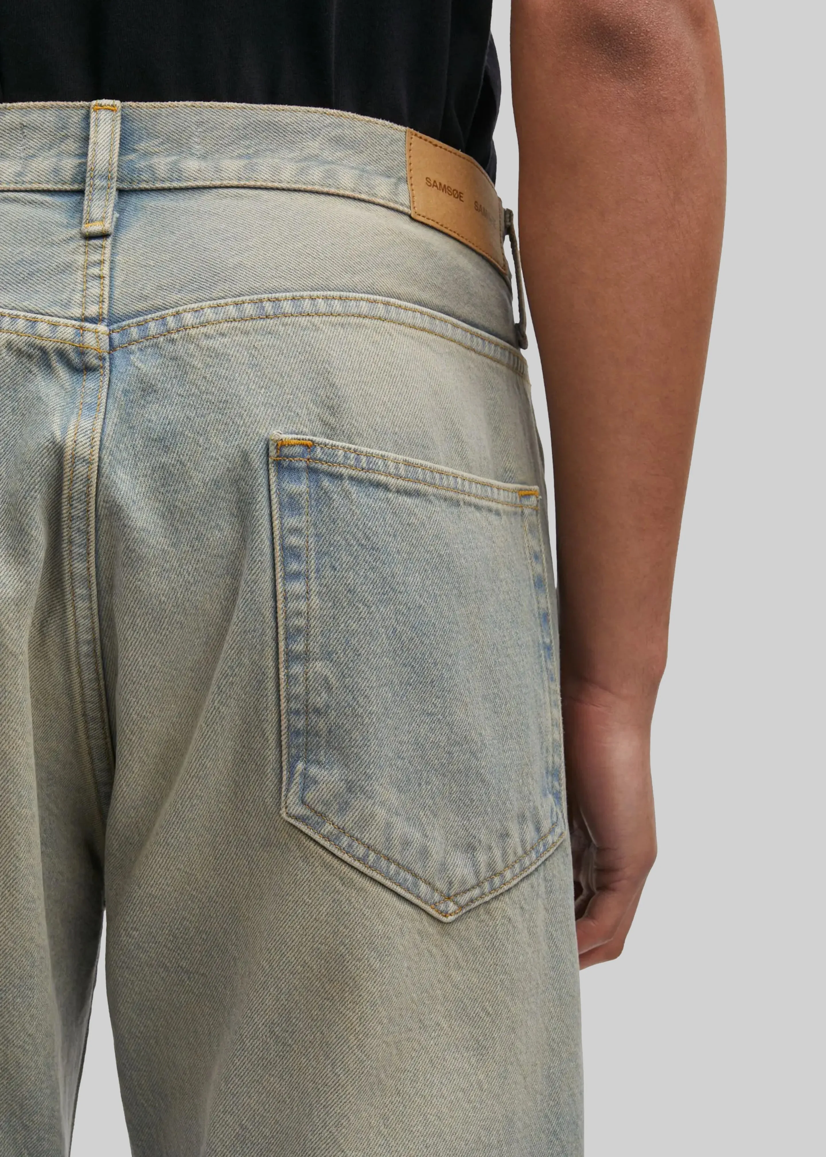 Samsøe Samsøe Saroger Jeans - Oil Slick sold by Frankie Shop product image thumbnail 5