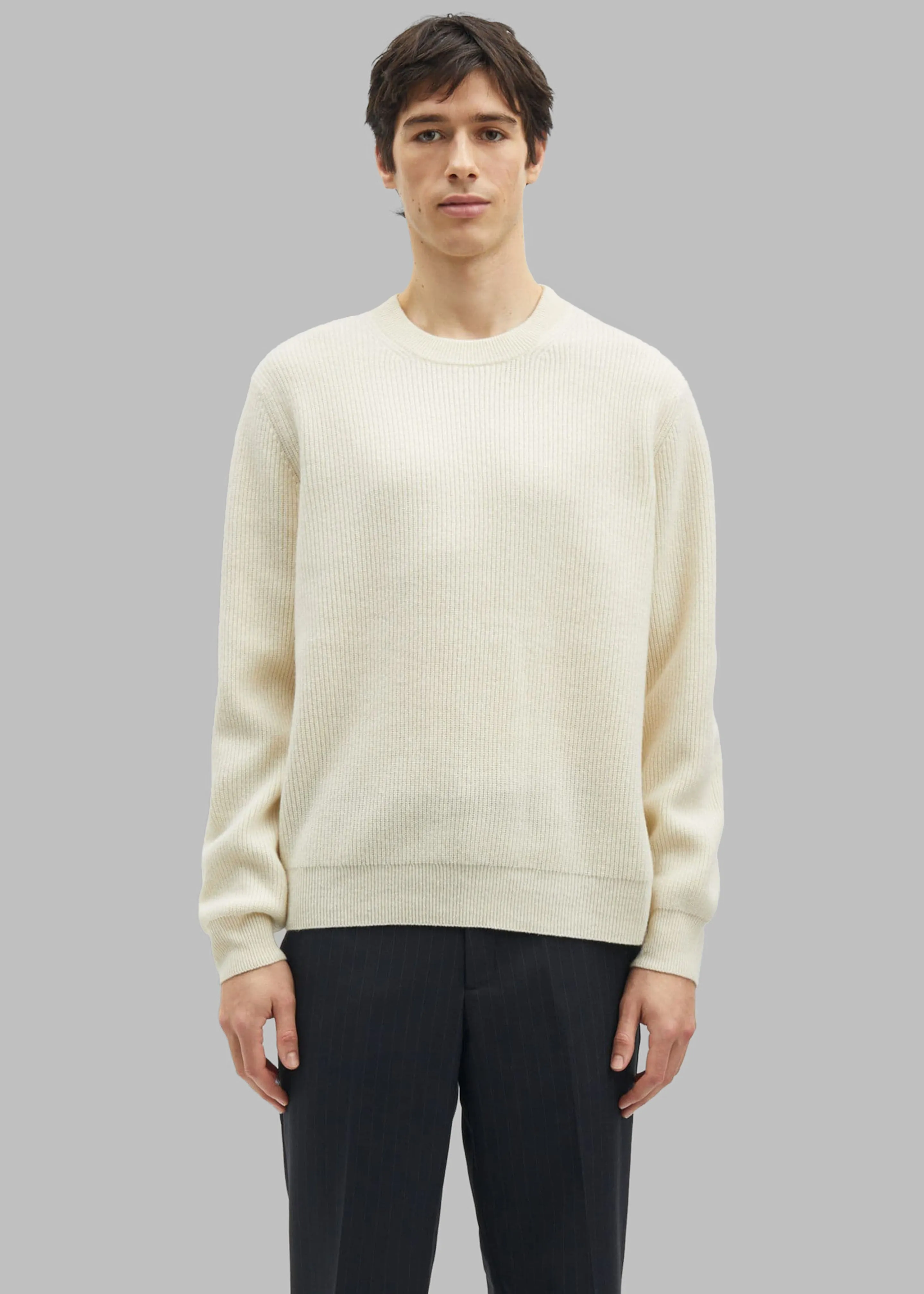 Samsøe Samsøe Saisaks Sweater - Clear Cream sold by Frankie Shop