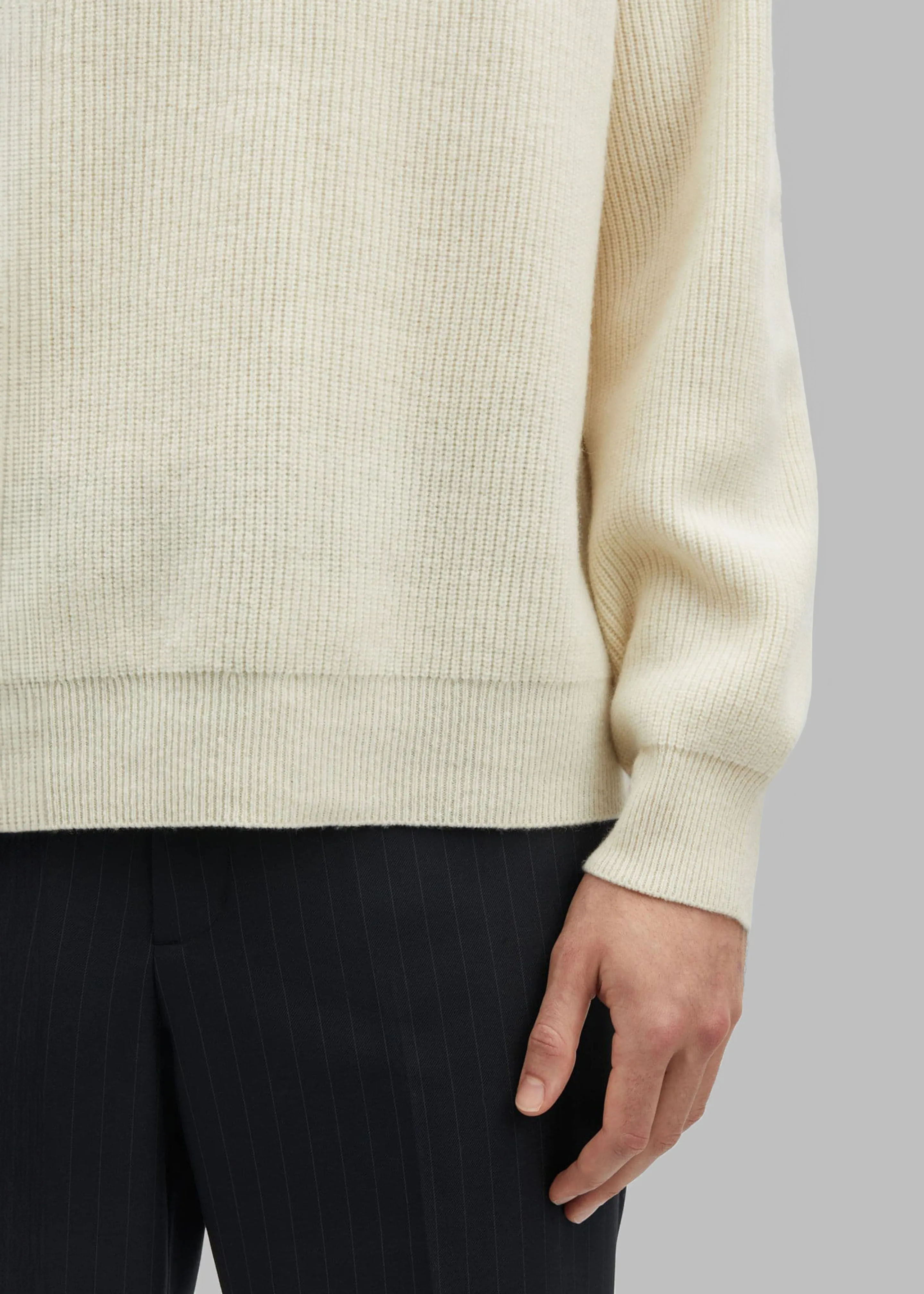 Samsøe Samsøe Saisaks Sweater - Clear Cream sold by Frankie Shop product image thumbnail 3